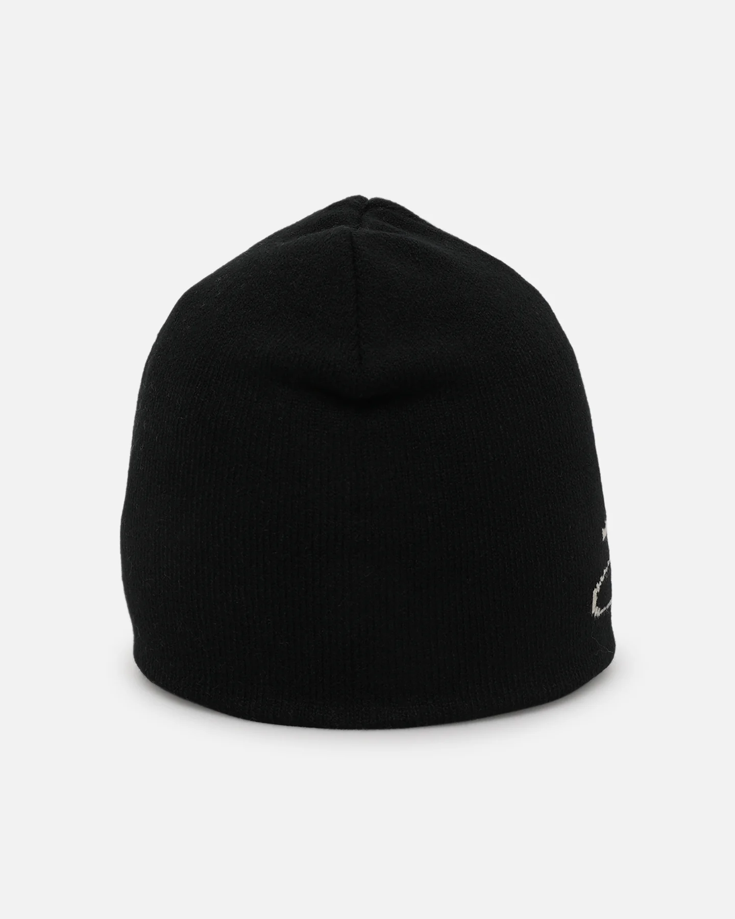 Loiter Hybrid Skull Knit Beanie Black - Image 4