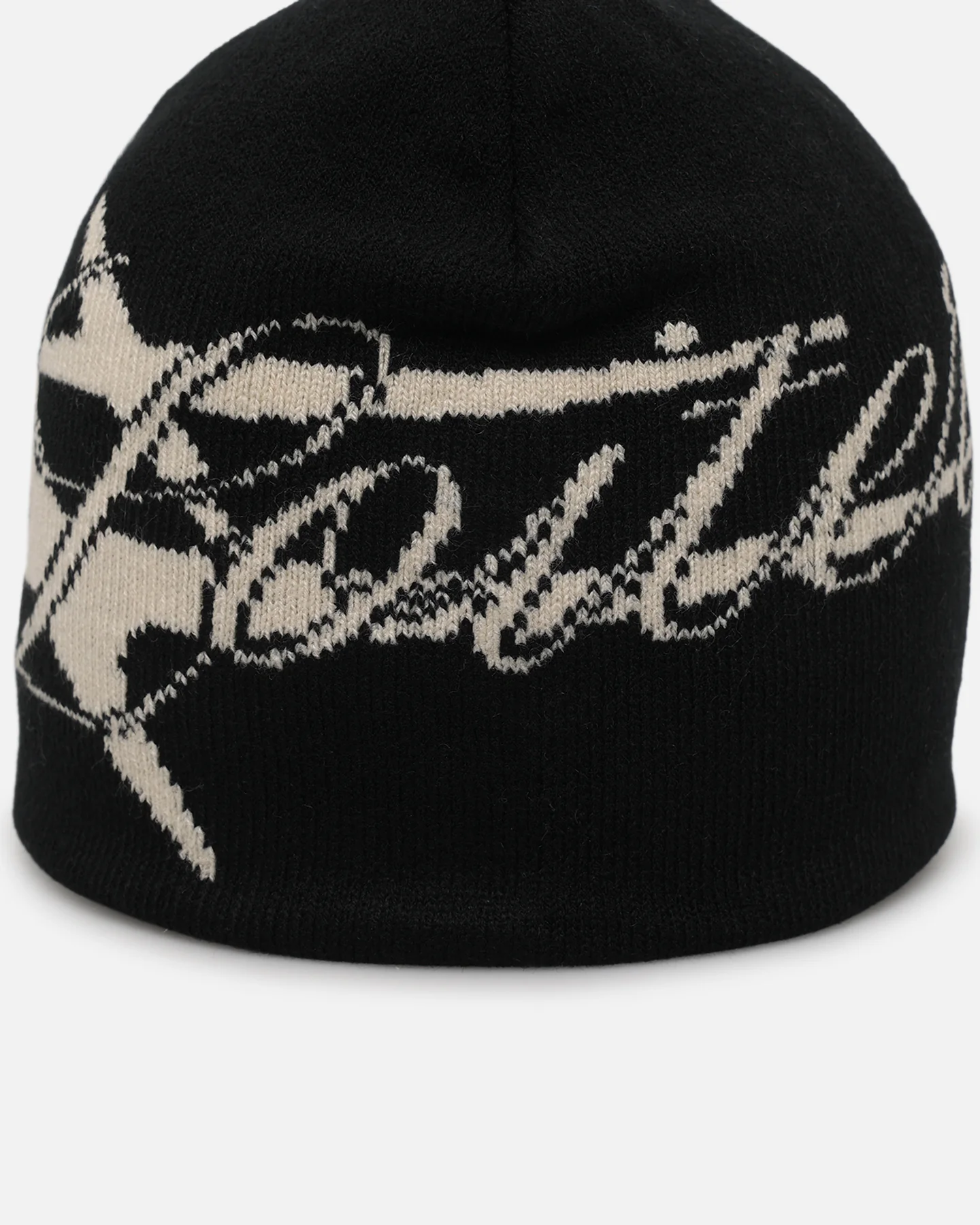 Loiter Hybrid Skull Knit Beanie Black - Image 5