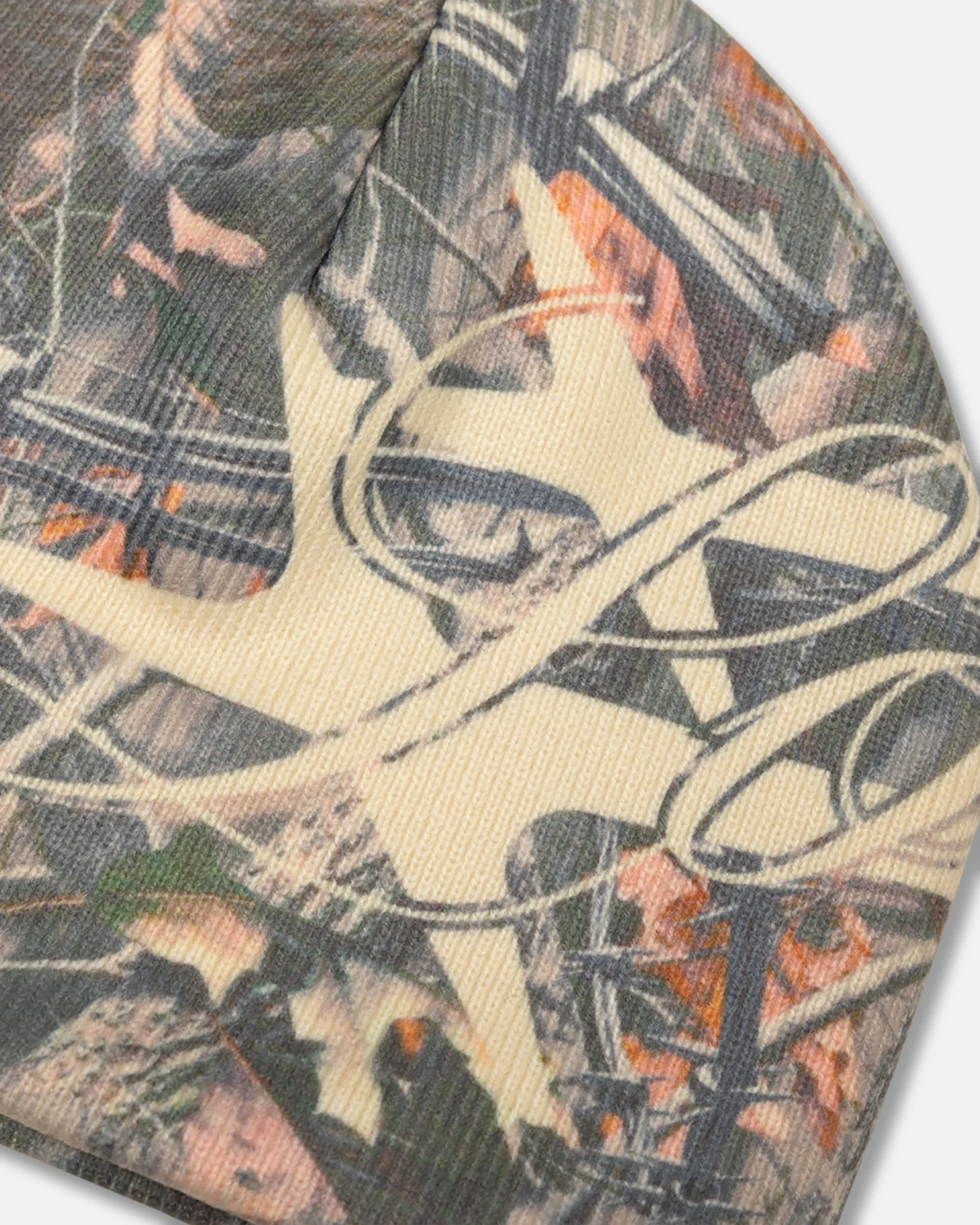 Loiter Hybrid Skull Knit Beanie Tree Camo - Image 3