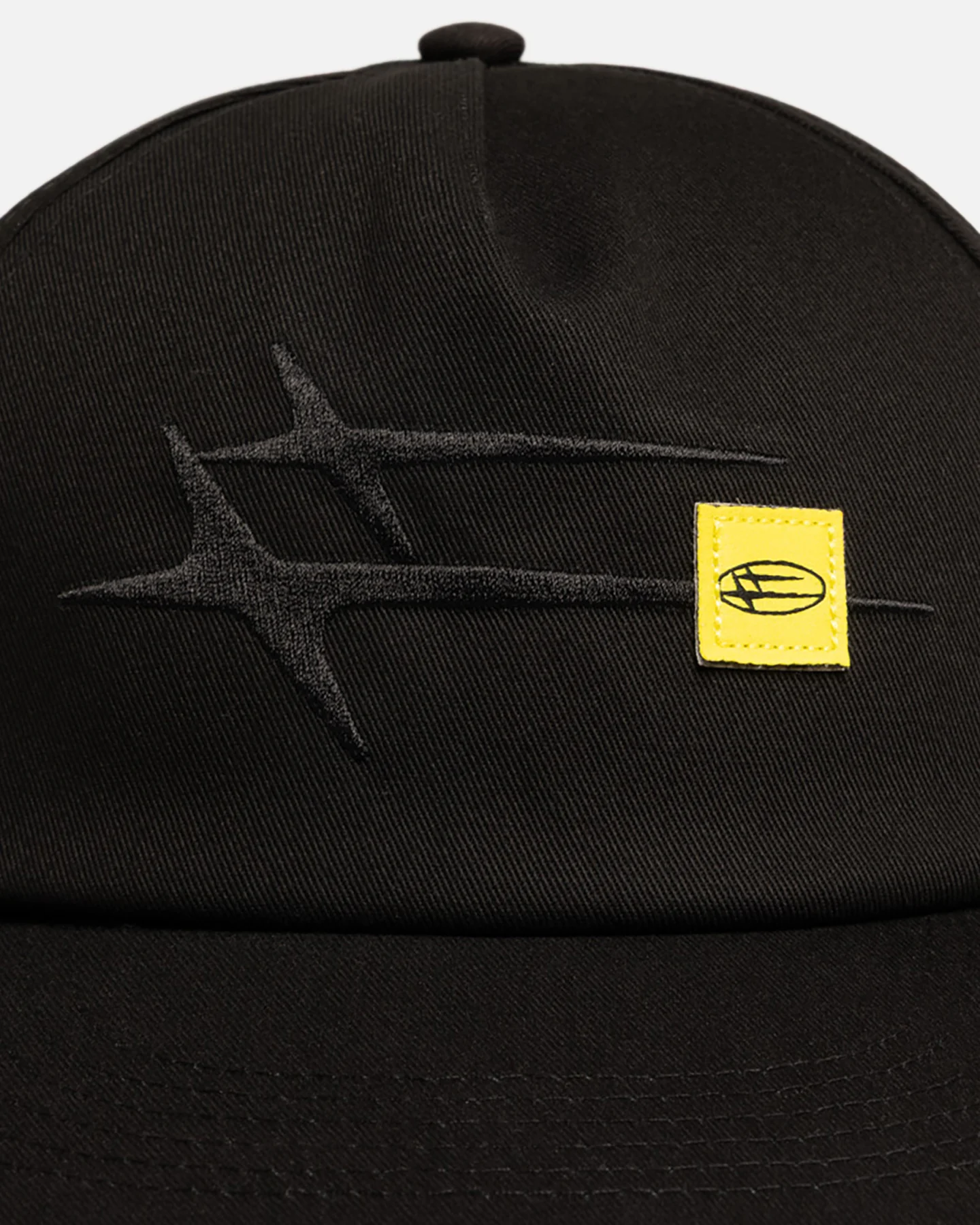 Loiter Hybrid Snapback Cap Black - Image 5