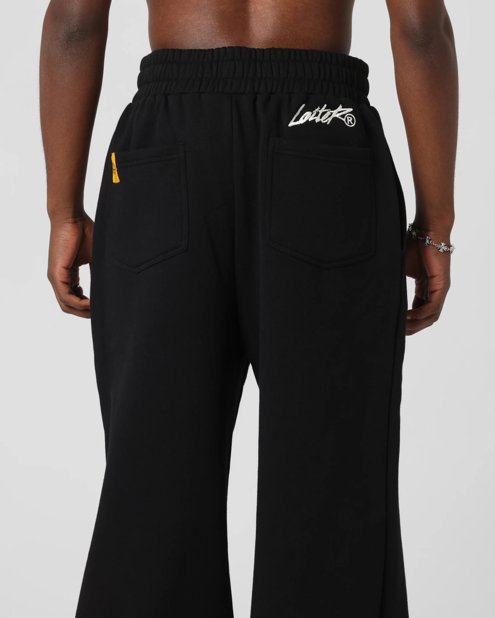 Loiter Hybrid Sweatpants Black - Image 8