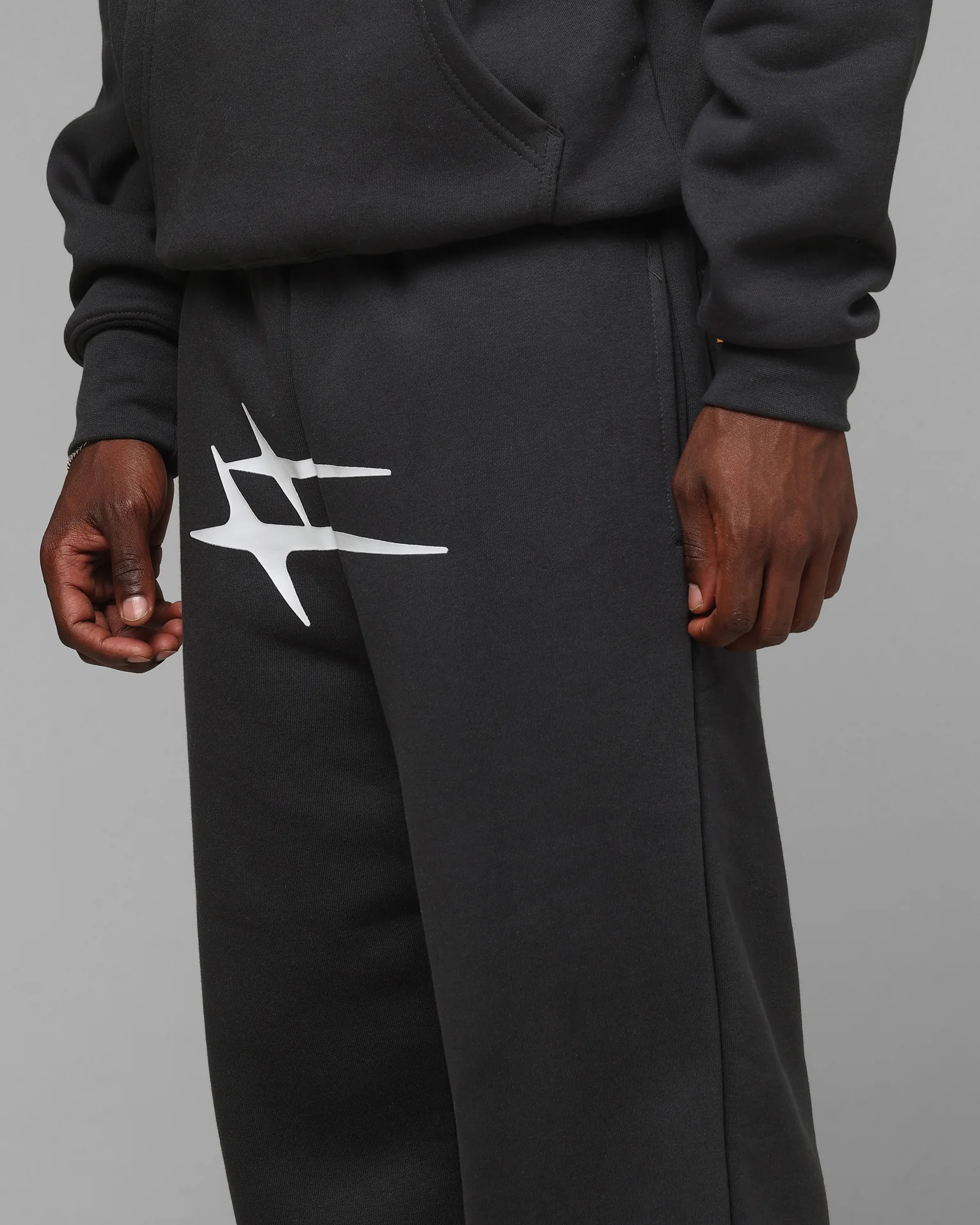 Loiter Hybrid Sweatpants Charcoal - Image 3