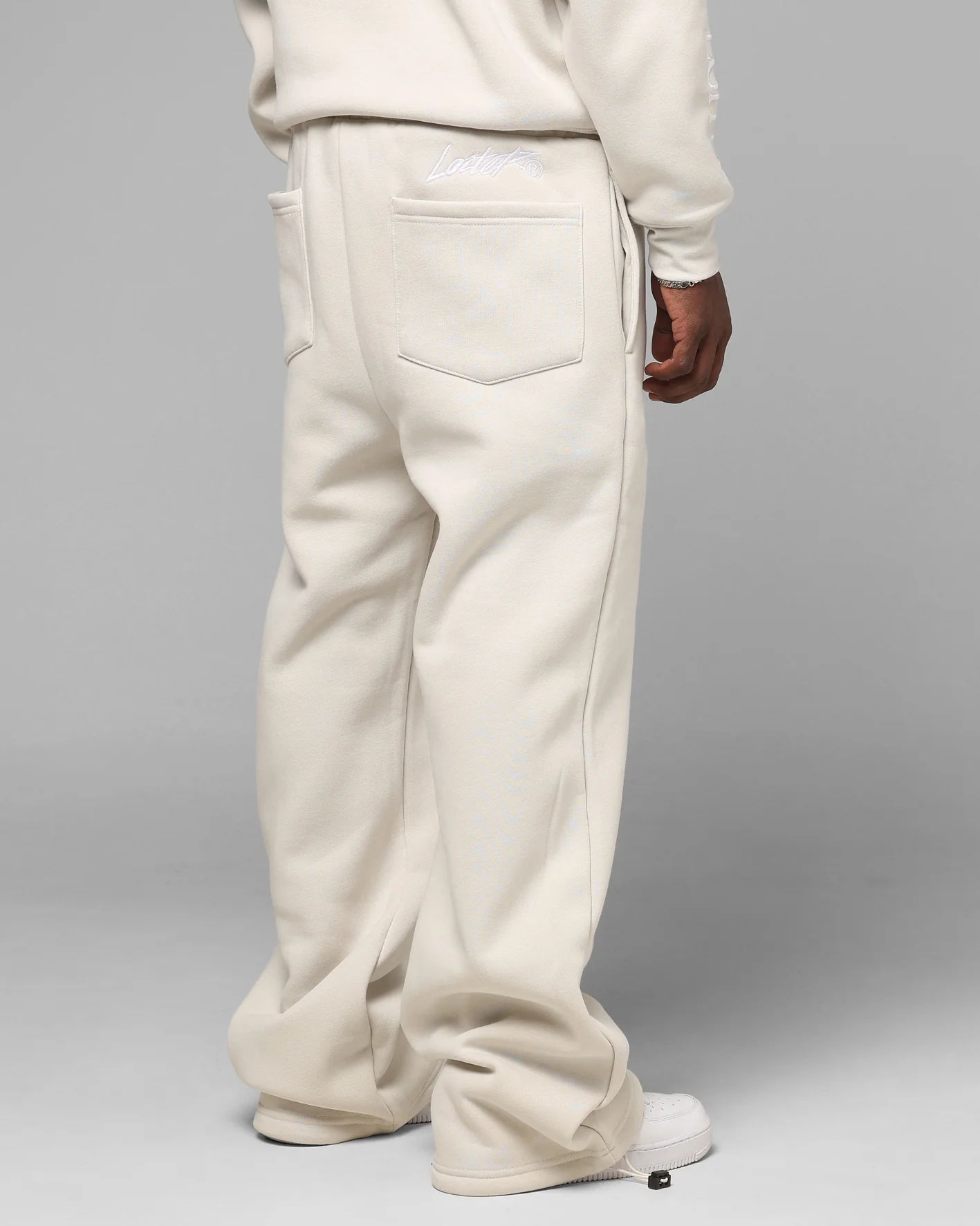 Loiter Hybrid Sweatpants Stone - Image 5