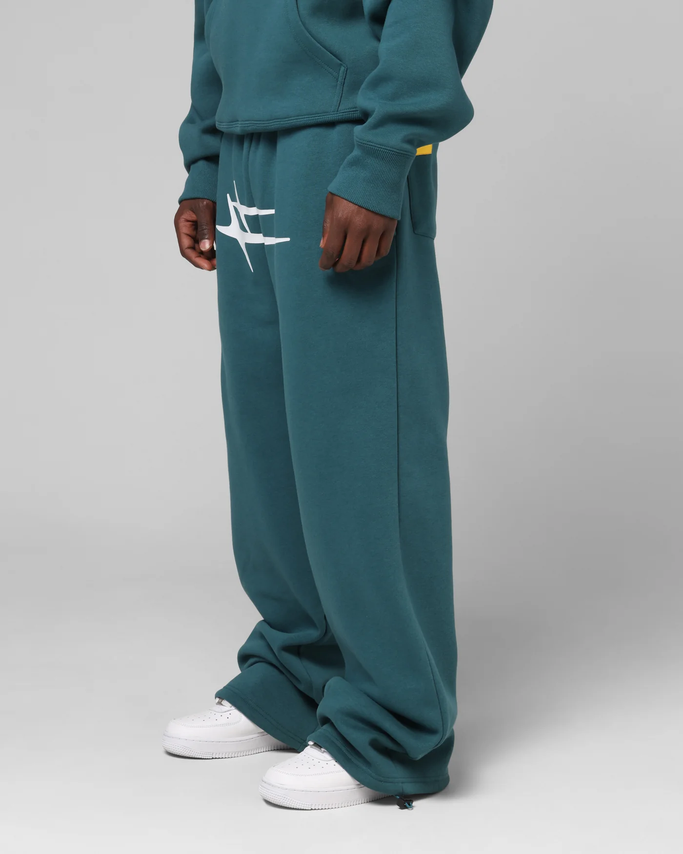 Loiter Hybrid Sweatpants Teal - Image 5