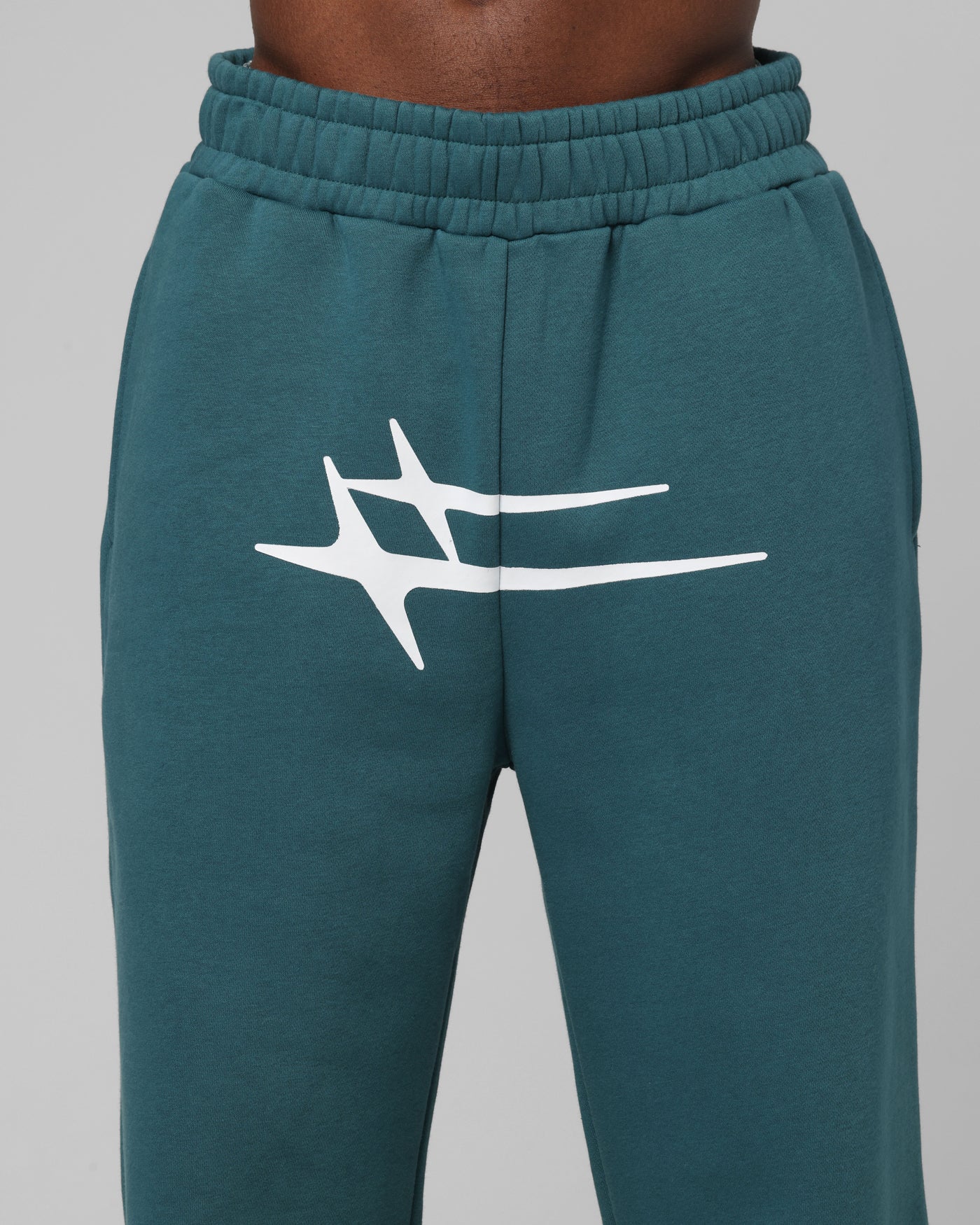 Loiter Hybrid Sweatpants Teal - Image 7