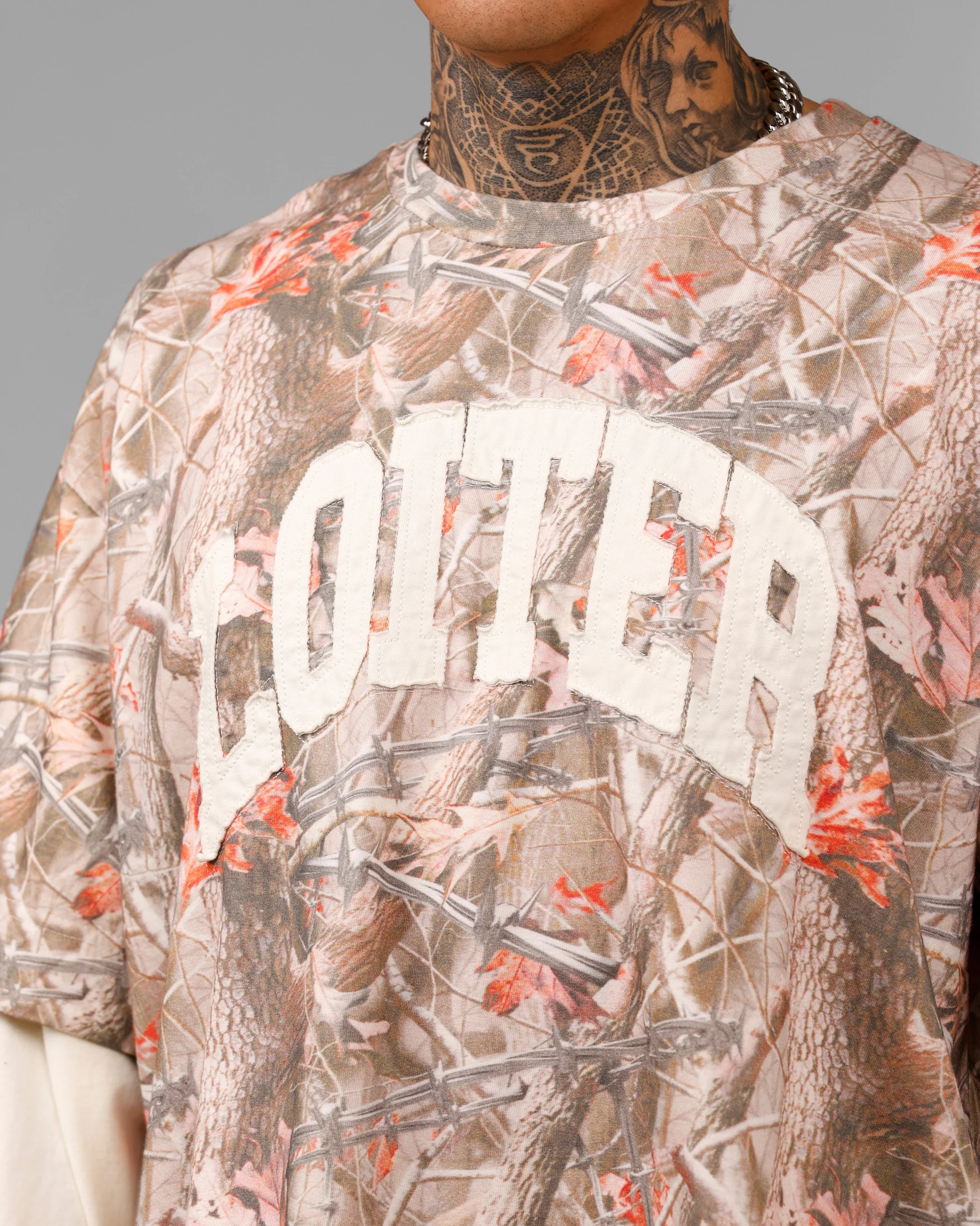 Loiter Impact Long Sleeve T-Shirt Washed Real Tree Camo - Image 6