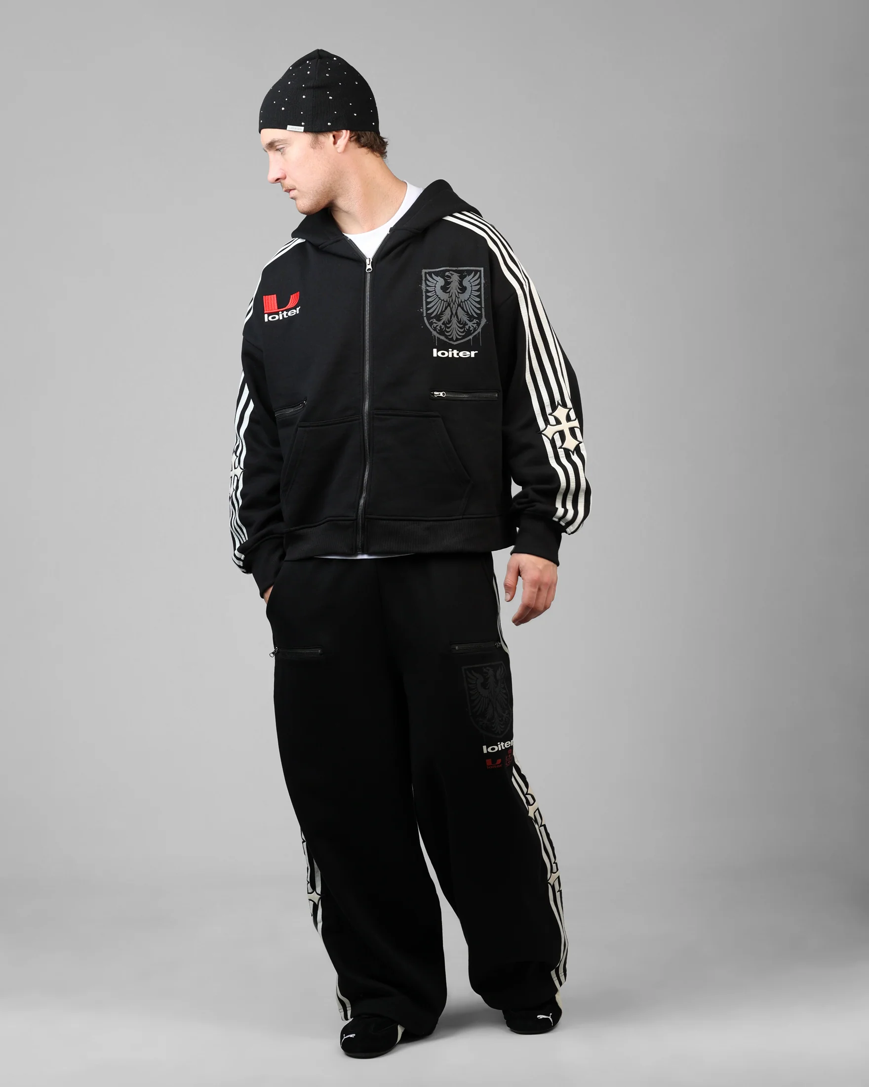 Loiter Imperial Sweatpants Black - Image 2