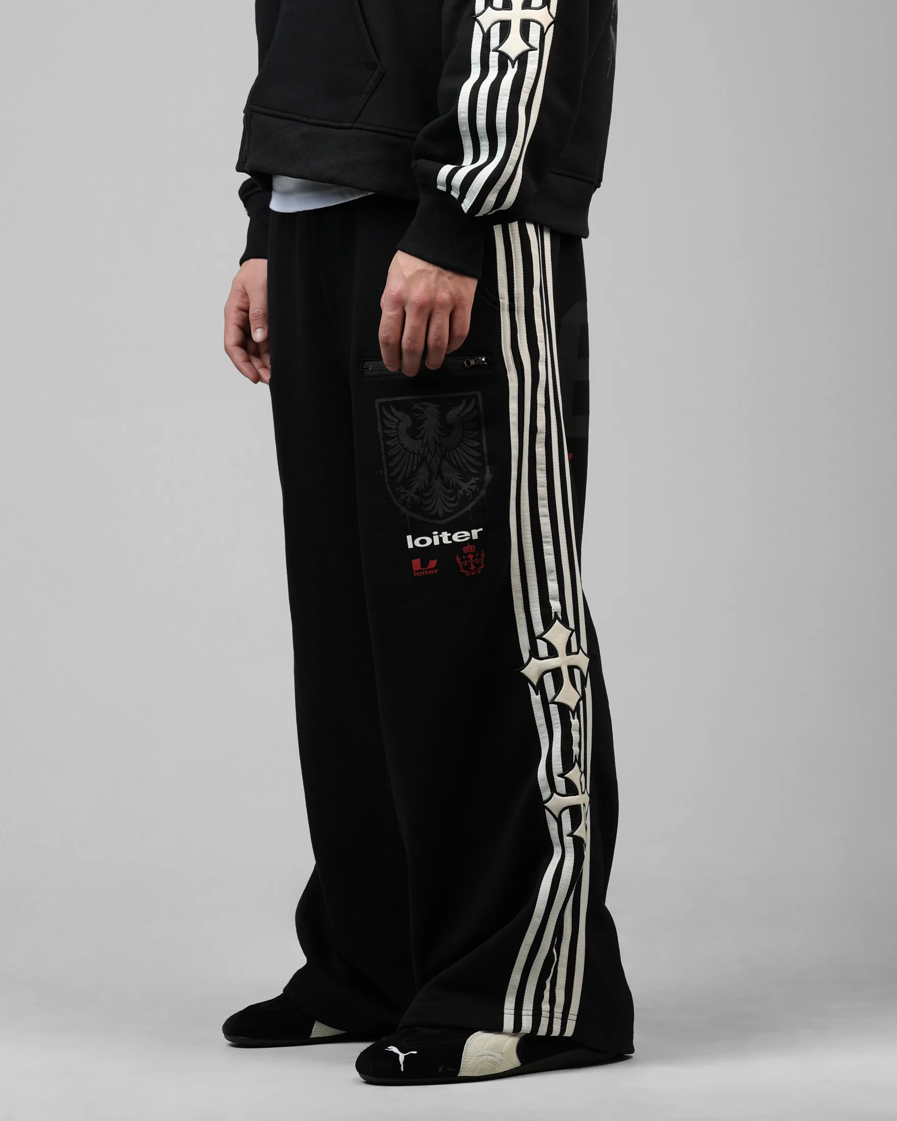 Loiter Imperial Sweatpants Black - Image 4