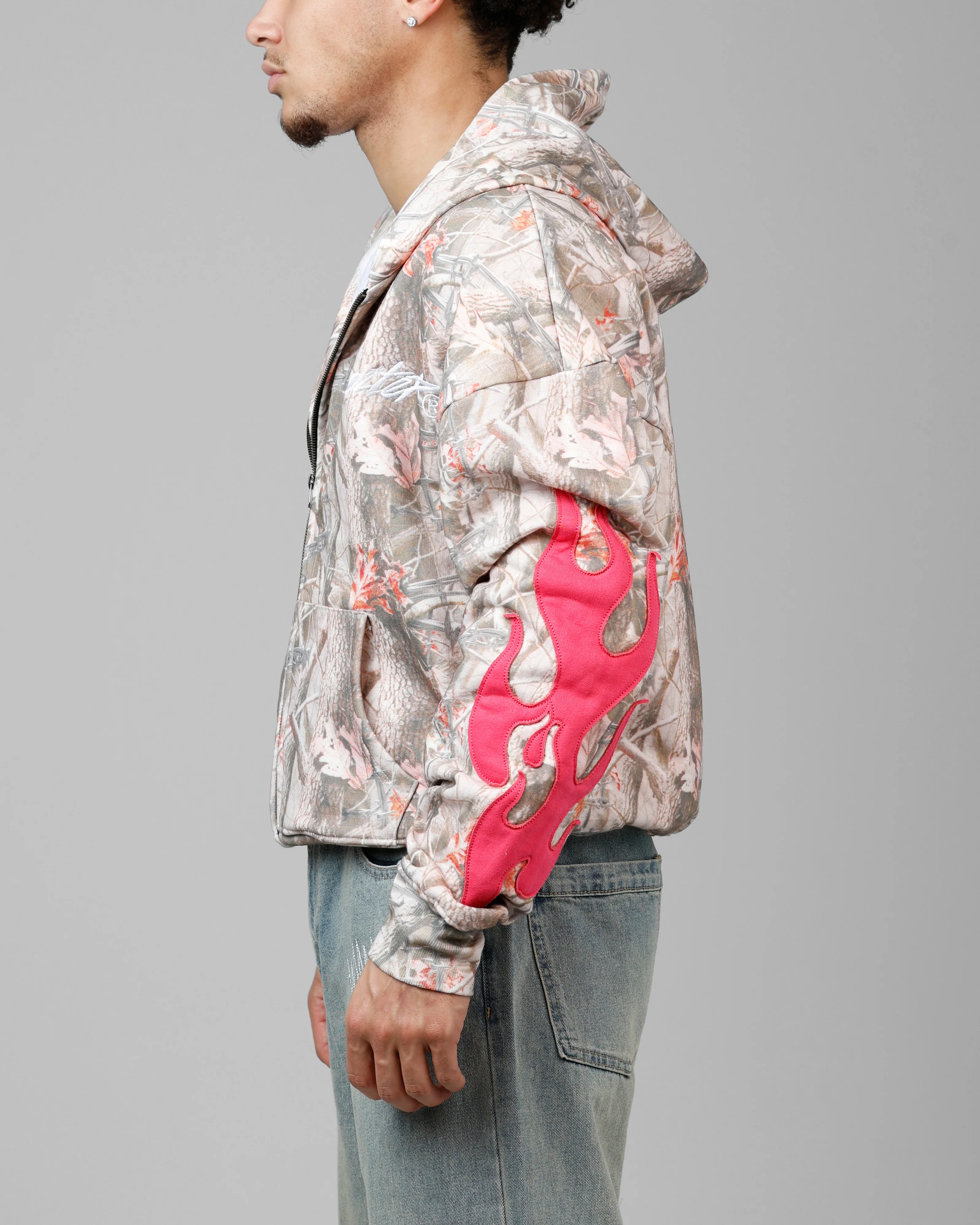 Loiter Inferno Hoodie Real Tree Camo - Image 5