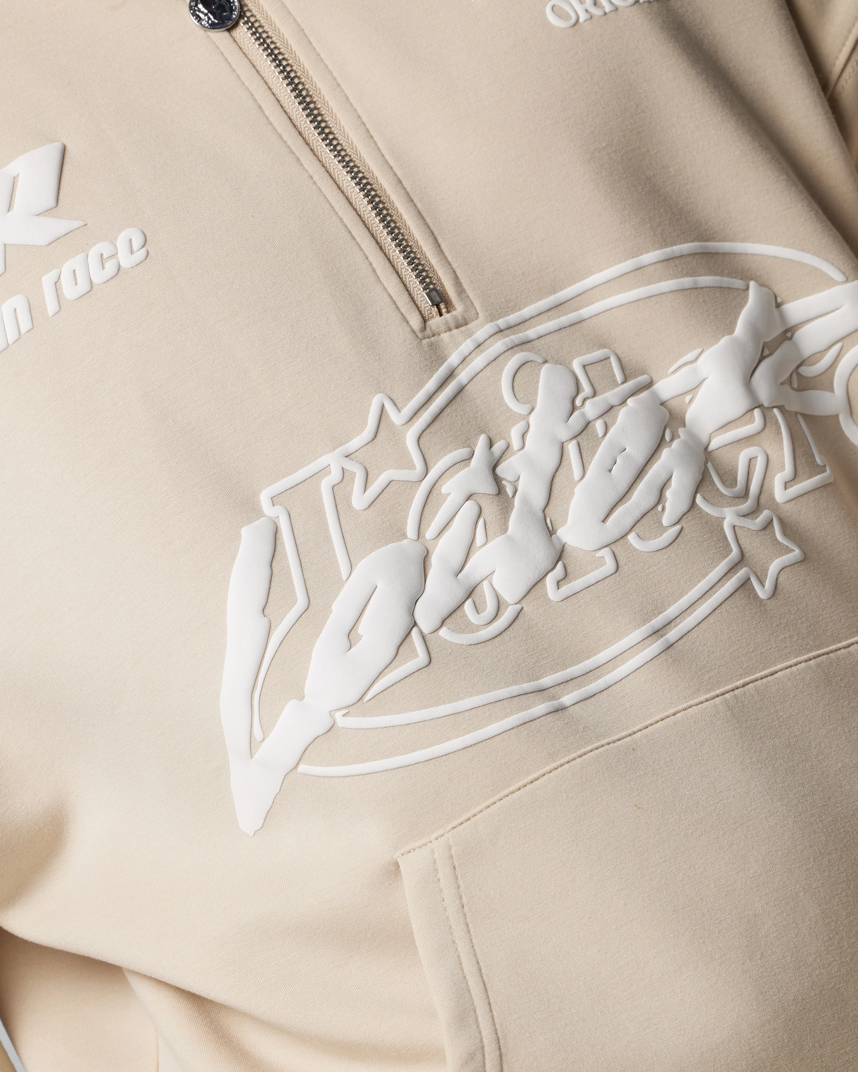Loiter Instinct Hoodie Beige - Image 9