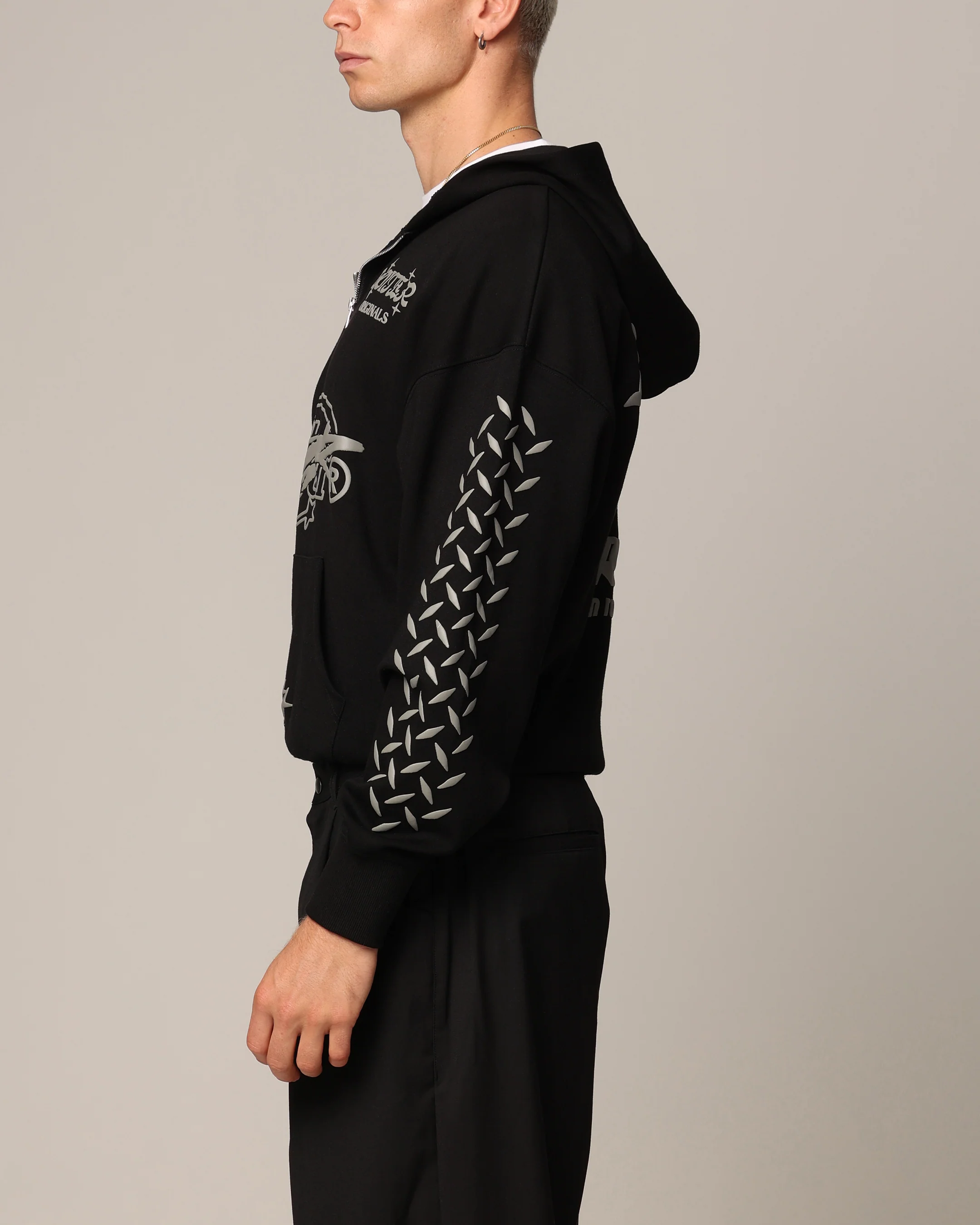 Loiter Instinct Hoodie Black - Image 6