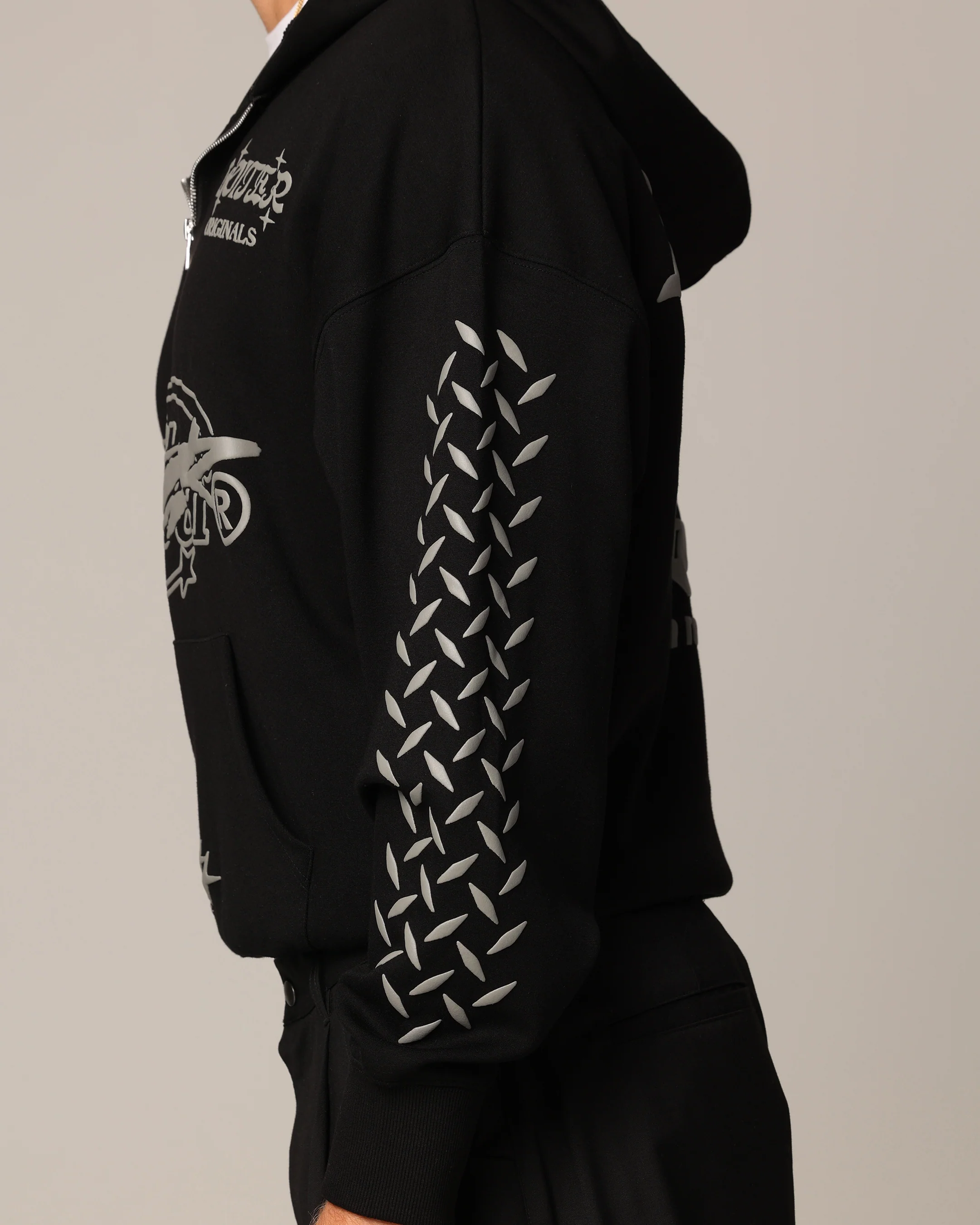 Loiter Instinct Hoodie Black - Image 8