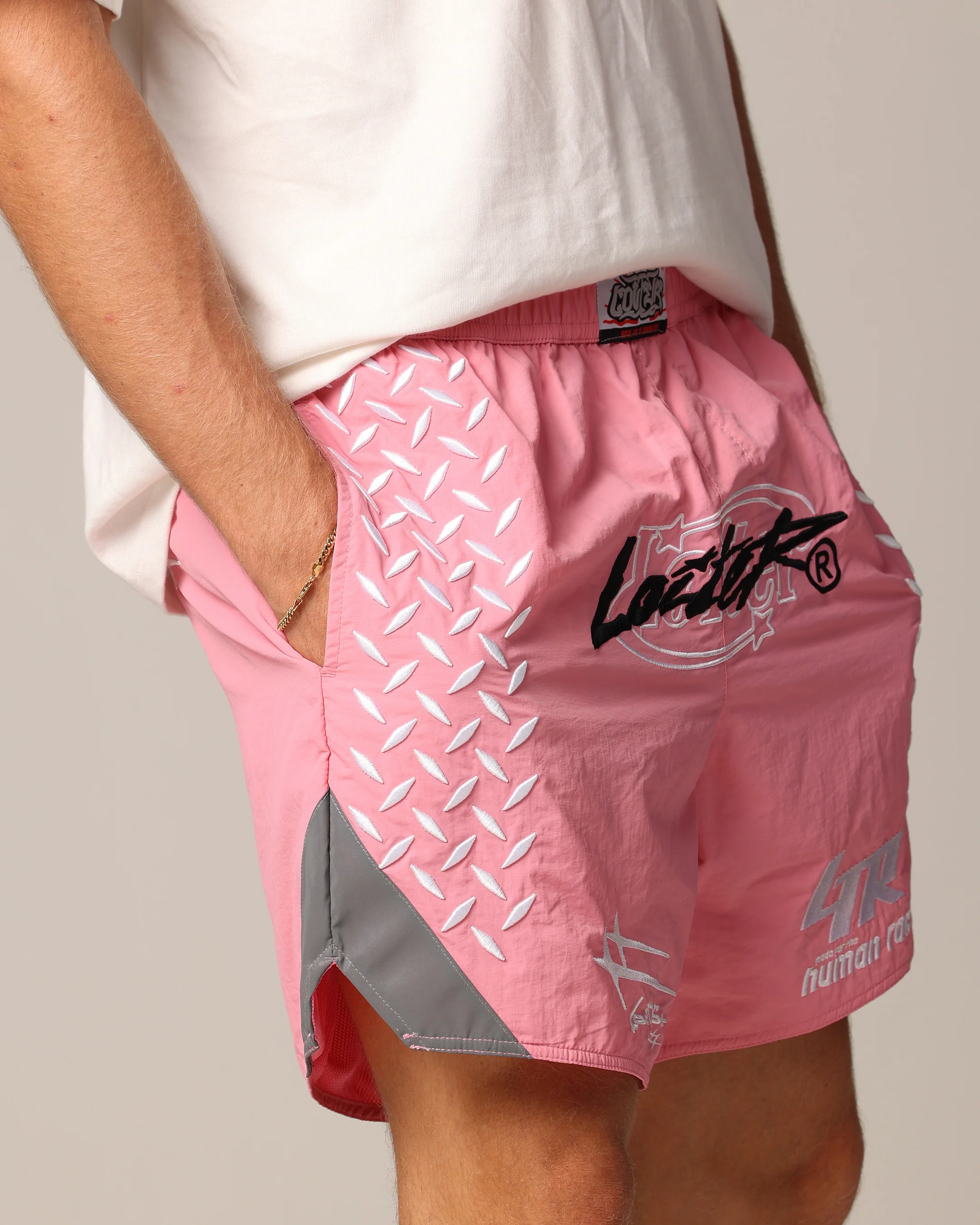 Loiter Instinct Walk Shorts Pink - Image 4