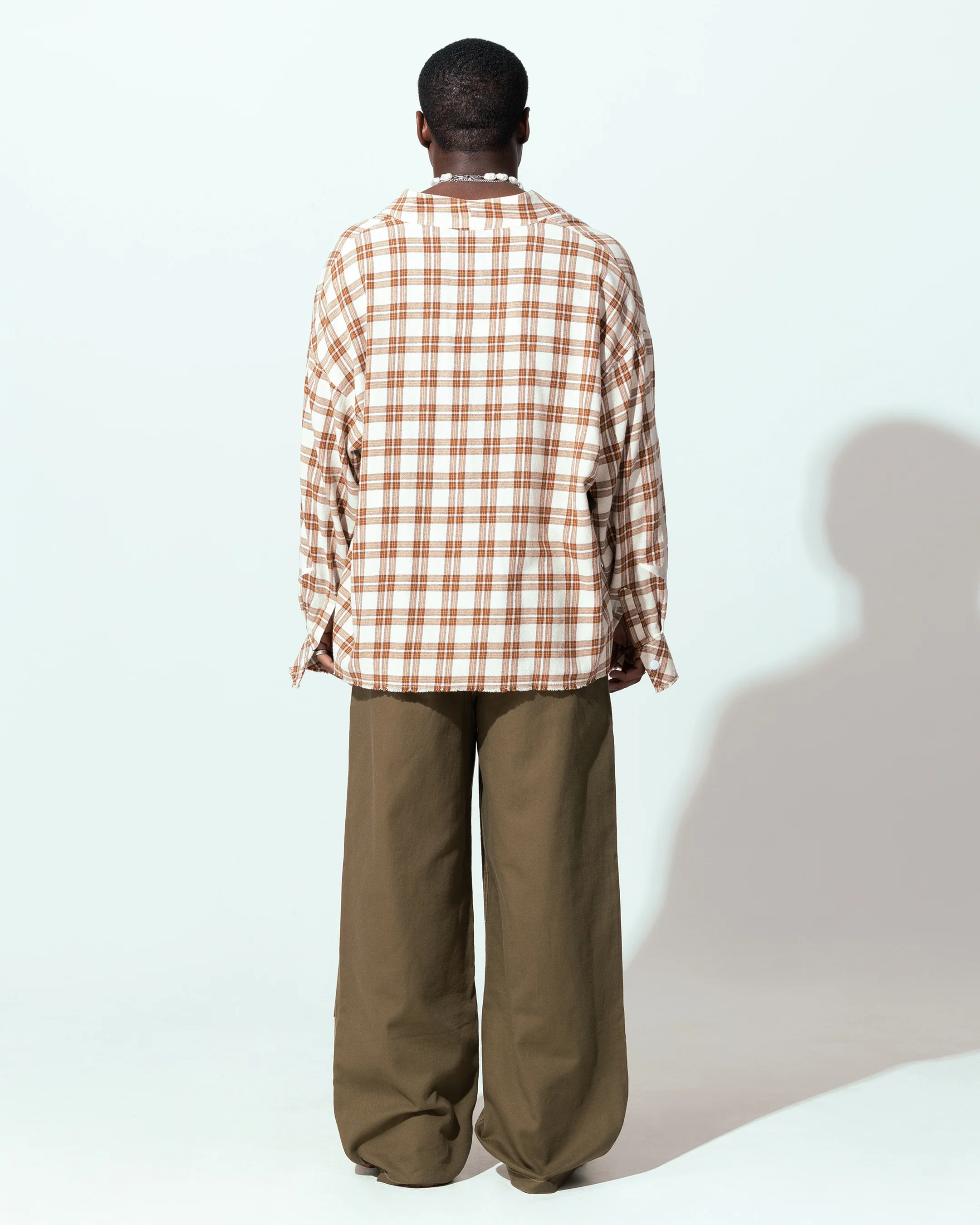 Loiter Kimono Flannel Tan - Image 4