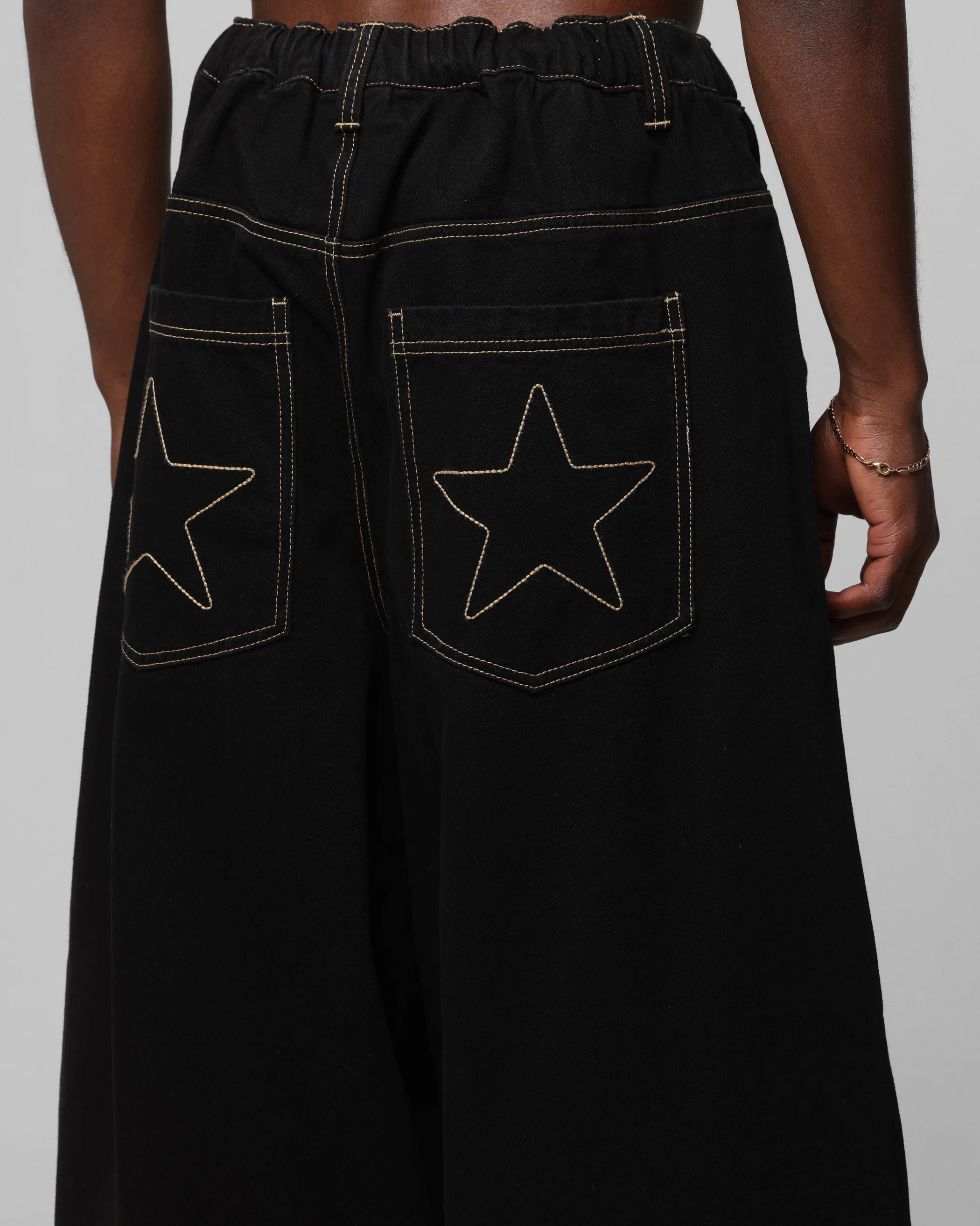 Loiter Kyoto Denim Jeans Black - Image 8
