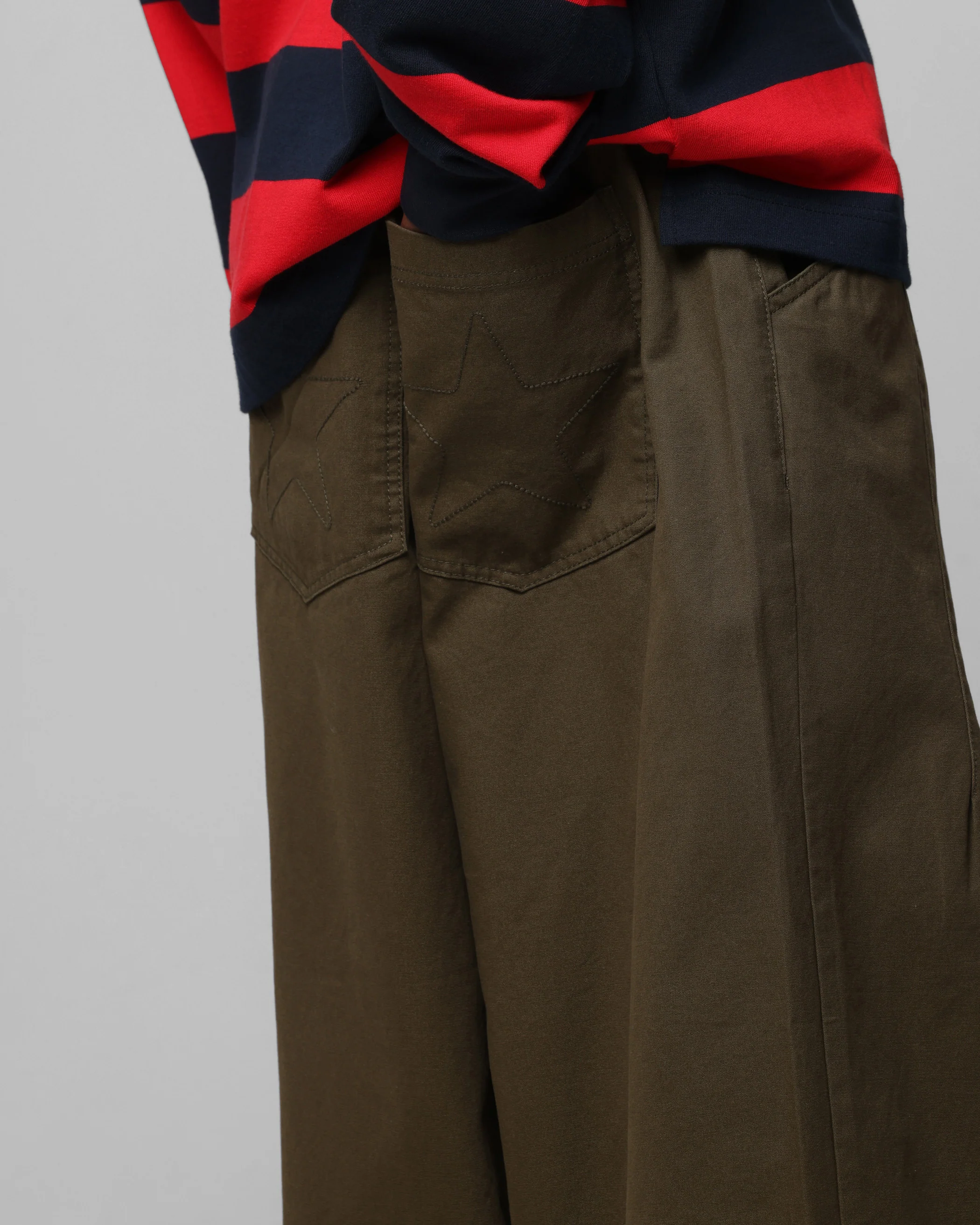 Loiter Kyoto Pants Khaki - Image 4