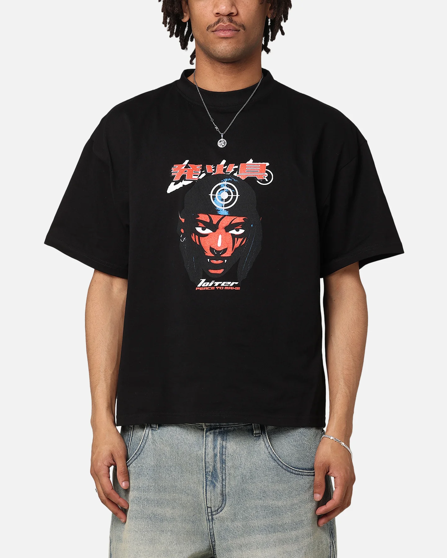 Loiter Love Sick T-Shirt Black