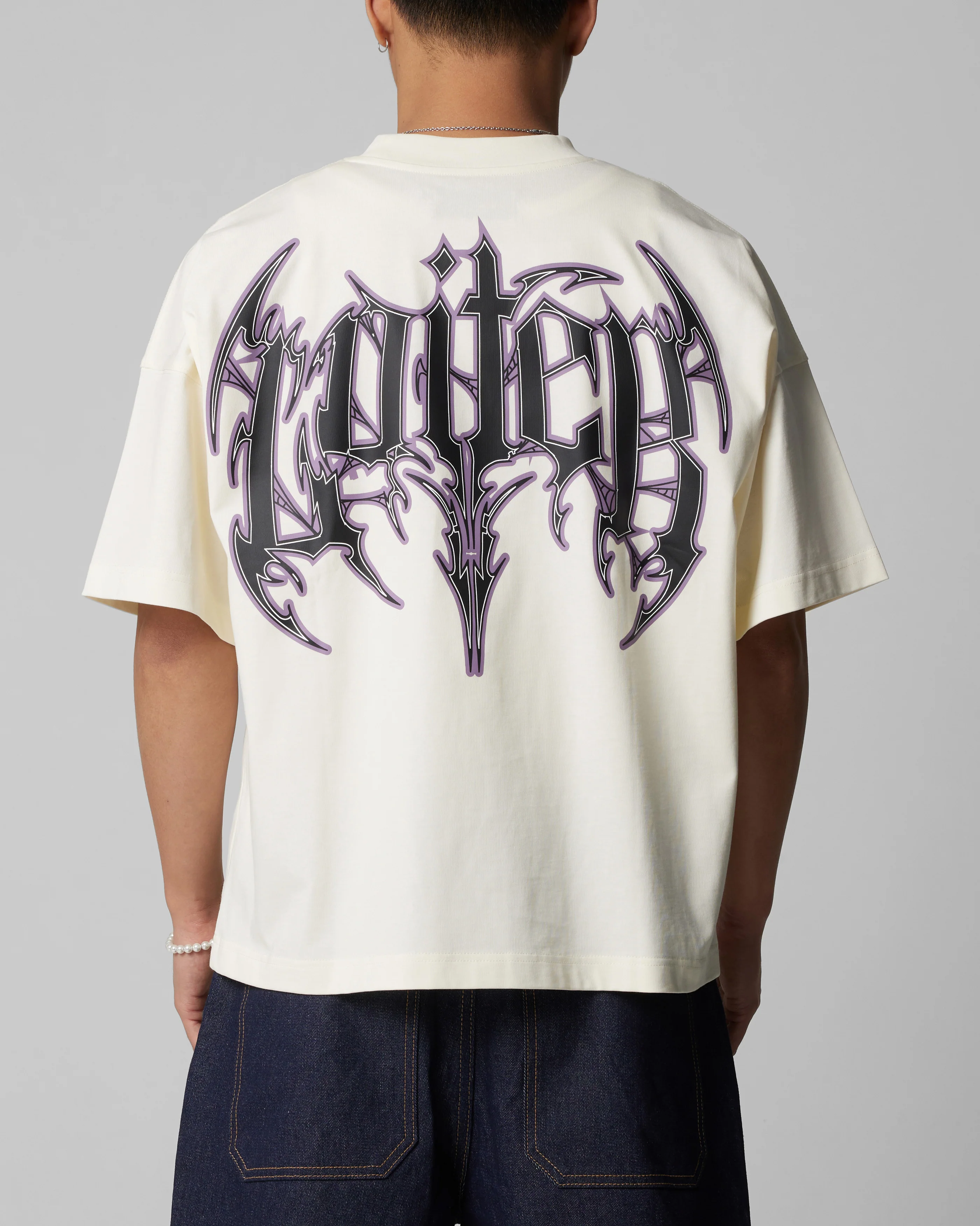 Loiter Metal Boxy T-Shirt Off White
