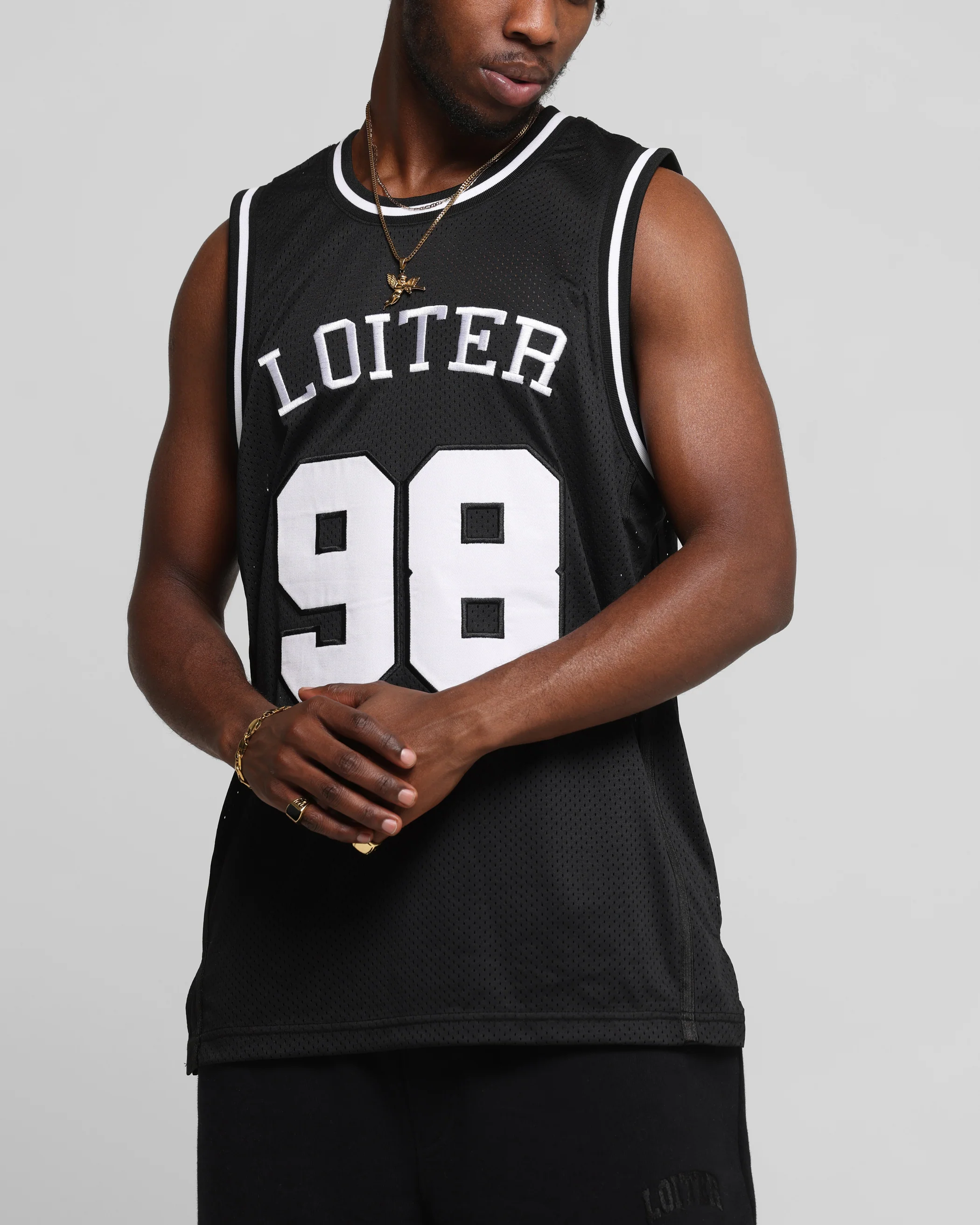 Loiter Midway Jersey Black - Image 8