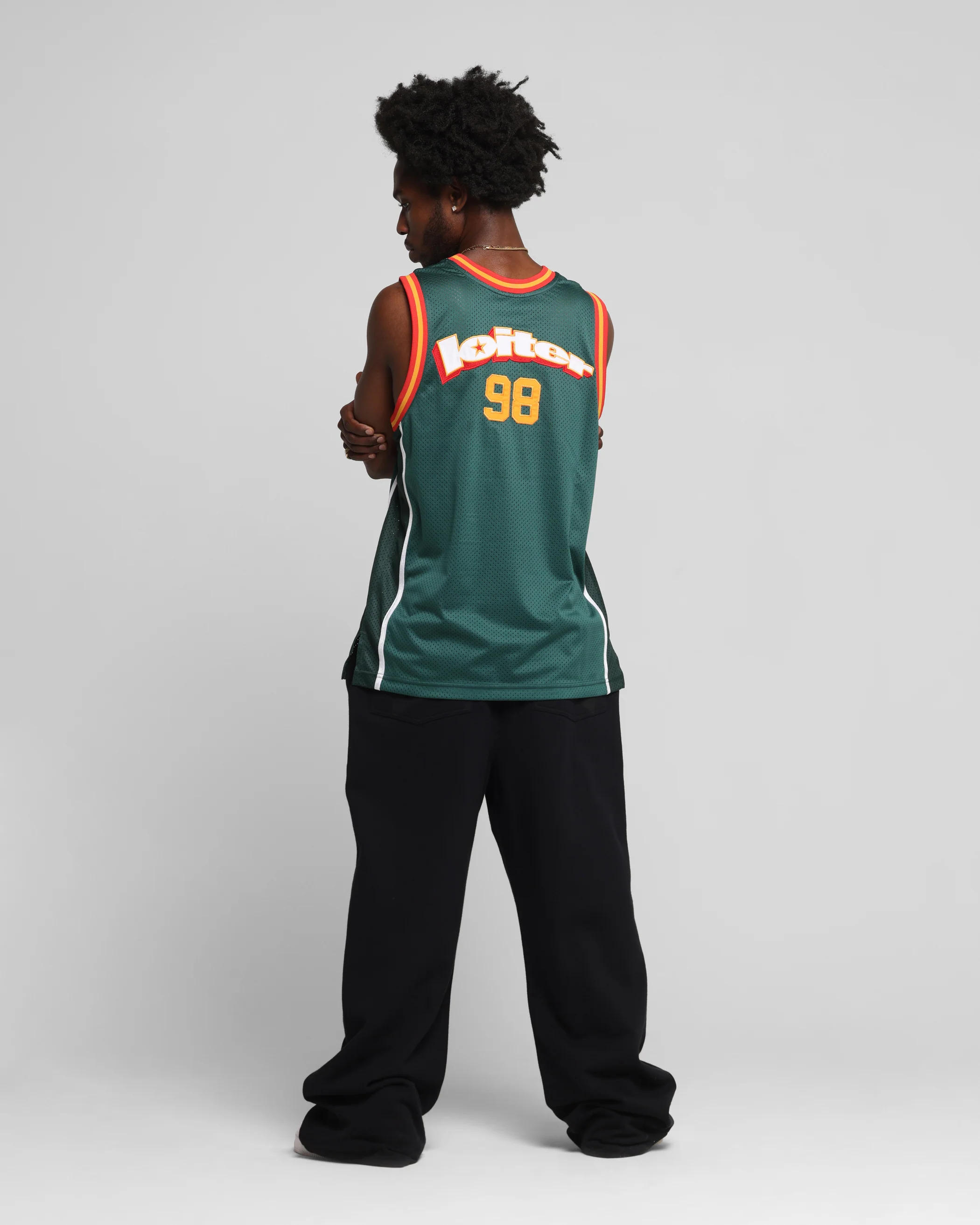 Loiter Midway Jersey Green - Image 4
