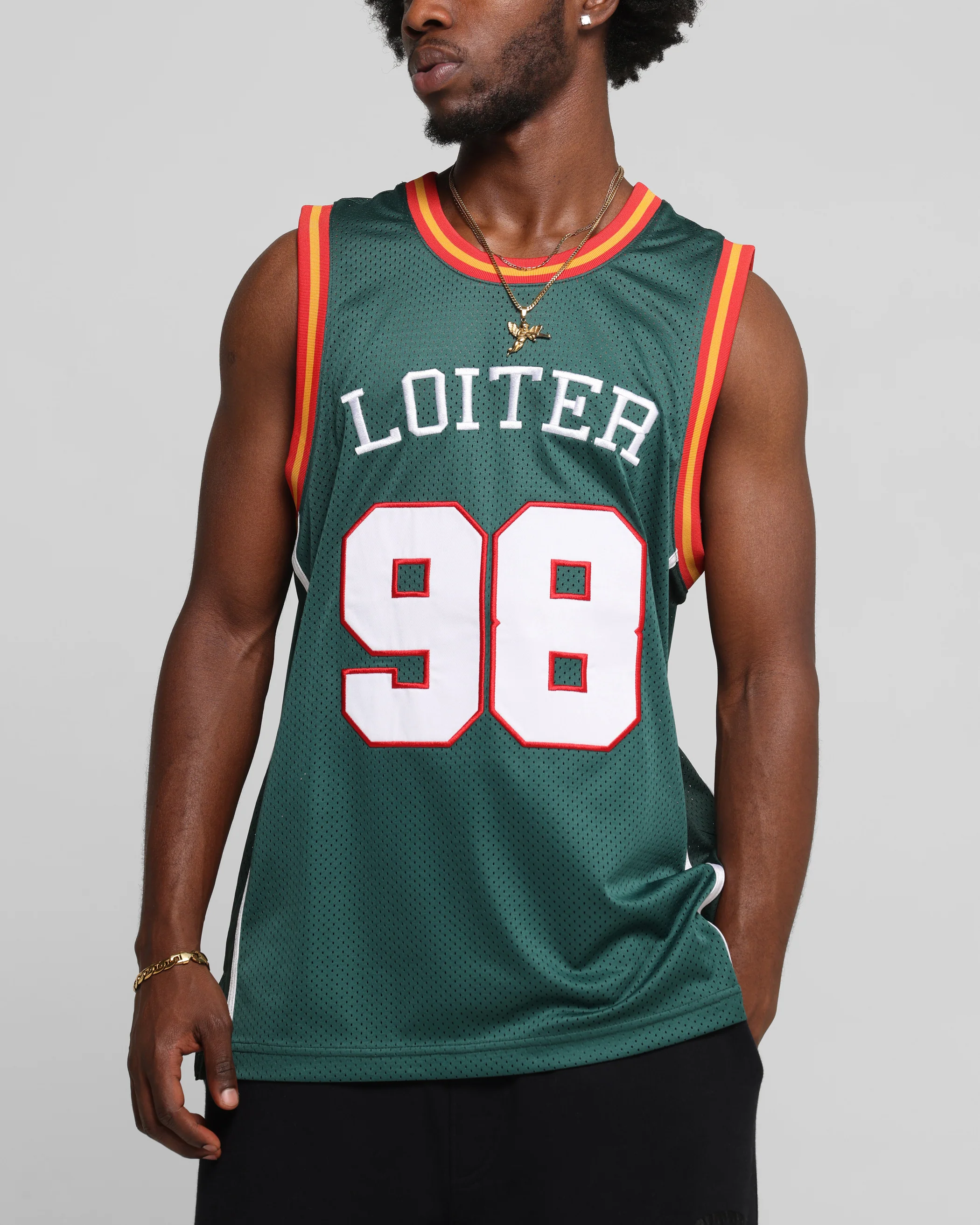 Loiter Midway Jersey Green - Image 8