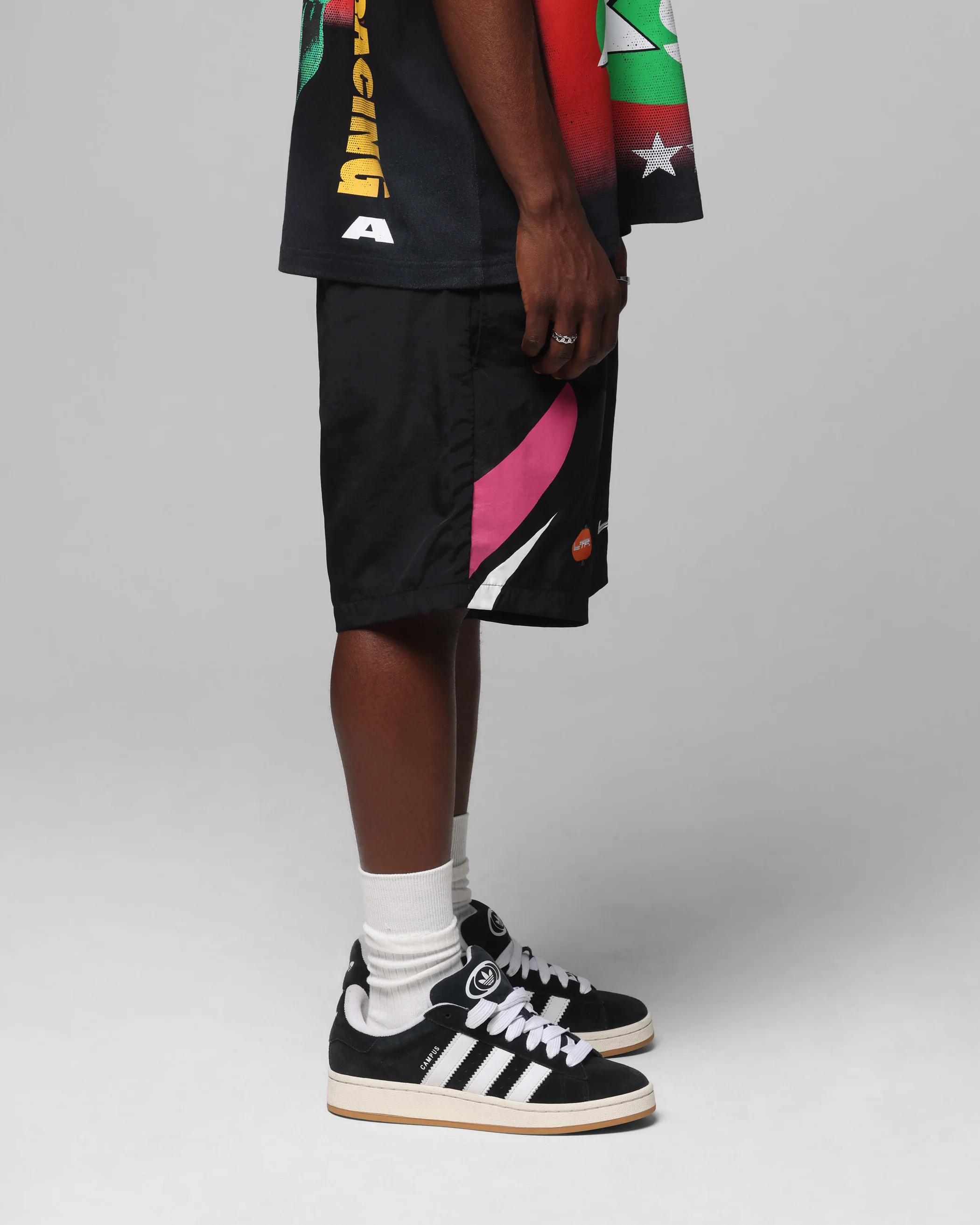 Loiter Motorway Walk Shorts Black - Image 5