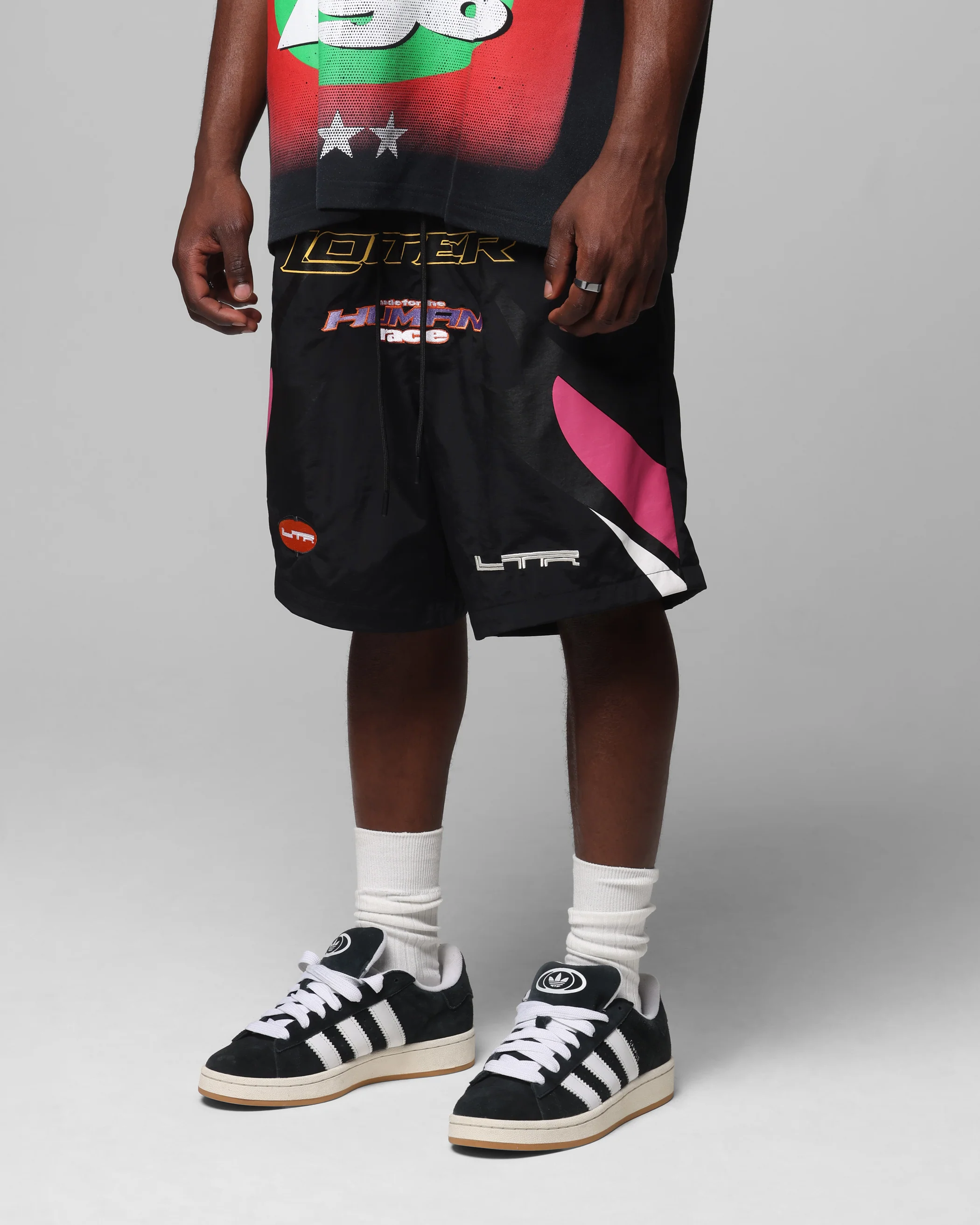 Loiter Motorway Walk Shorts Black - Image 6