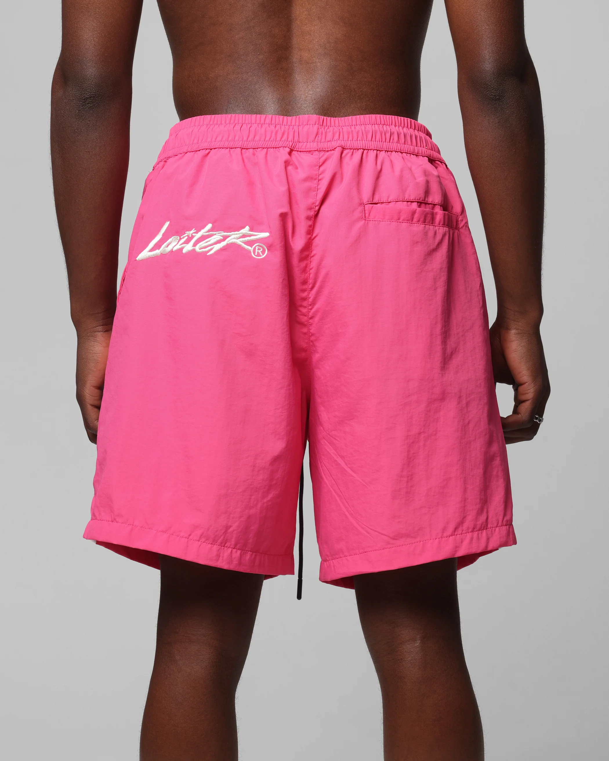 Loiter Motorway Walk Shorts Pink - Image 8