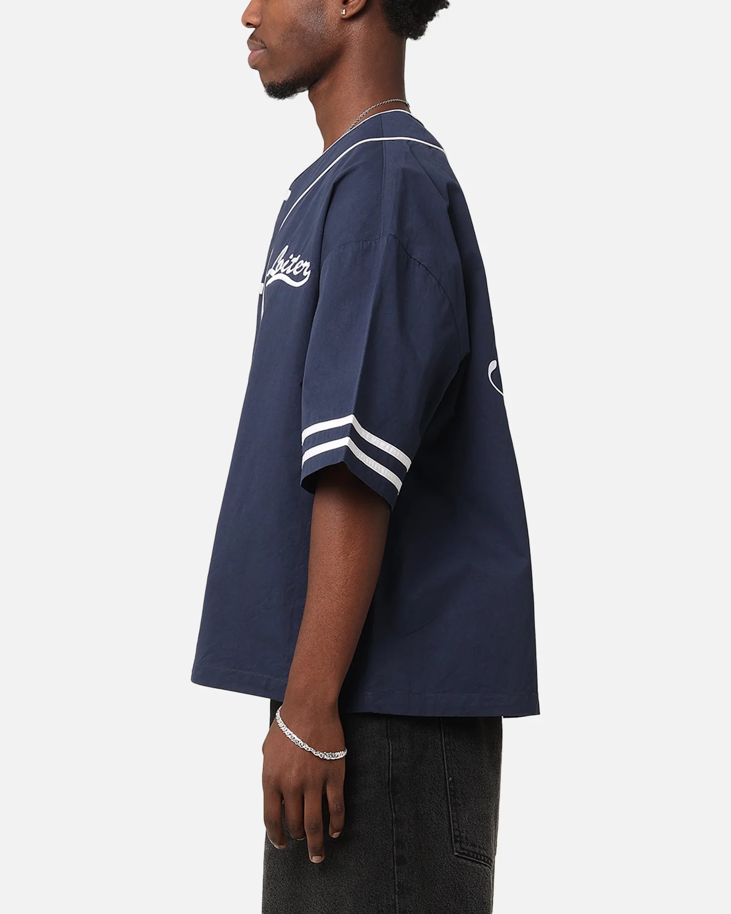 Loiter Outfield Jersey Navy - Image 6