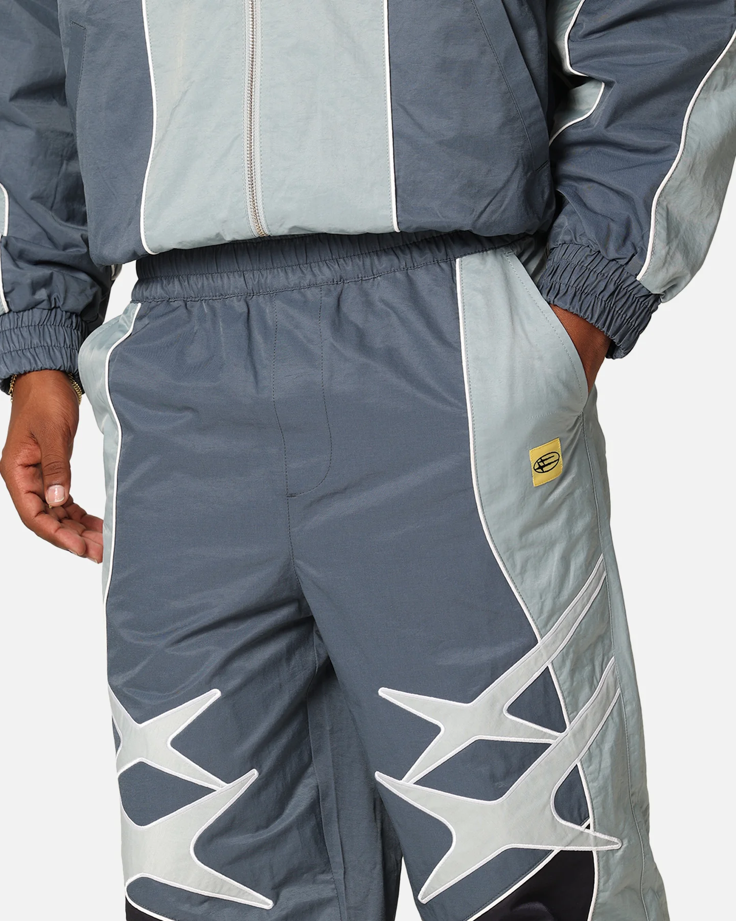 Loiter Paradise Track Pants Blue - Image 4