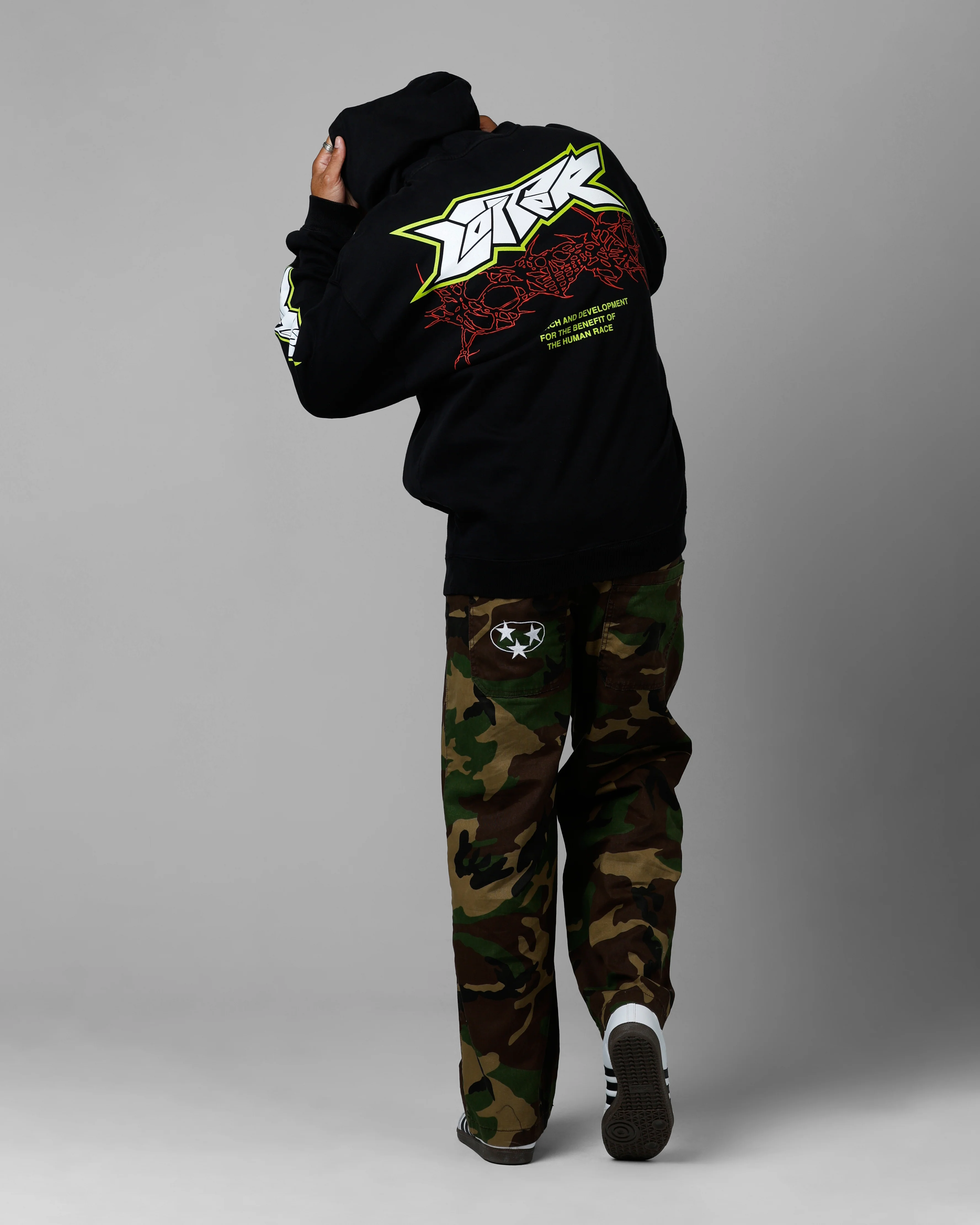Loiter Project Dark Premium Hoodie Black - Image 6