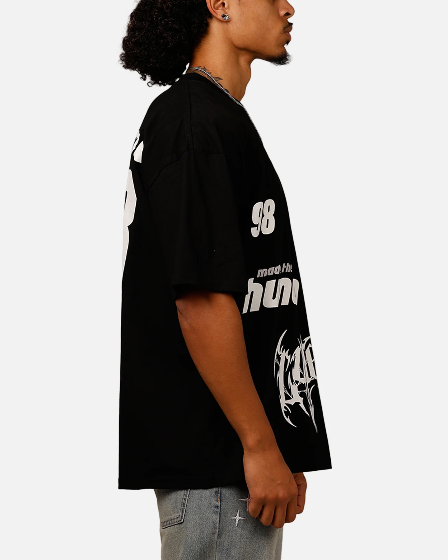Loiter Racer T-Shirt Black - Image 4