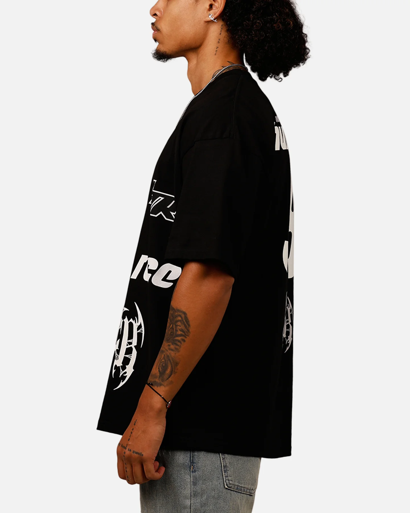 Loiter Racer T-Shirt Black - Image 5