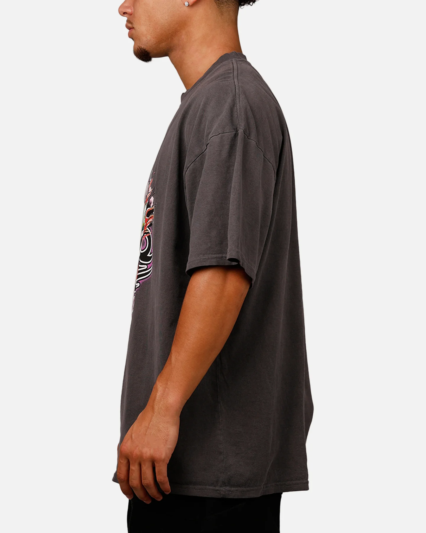 Loiter Rip N Dip T-Shirt Charcoal - Image 5