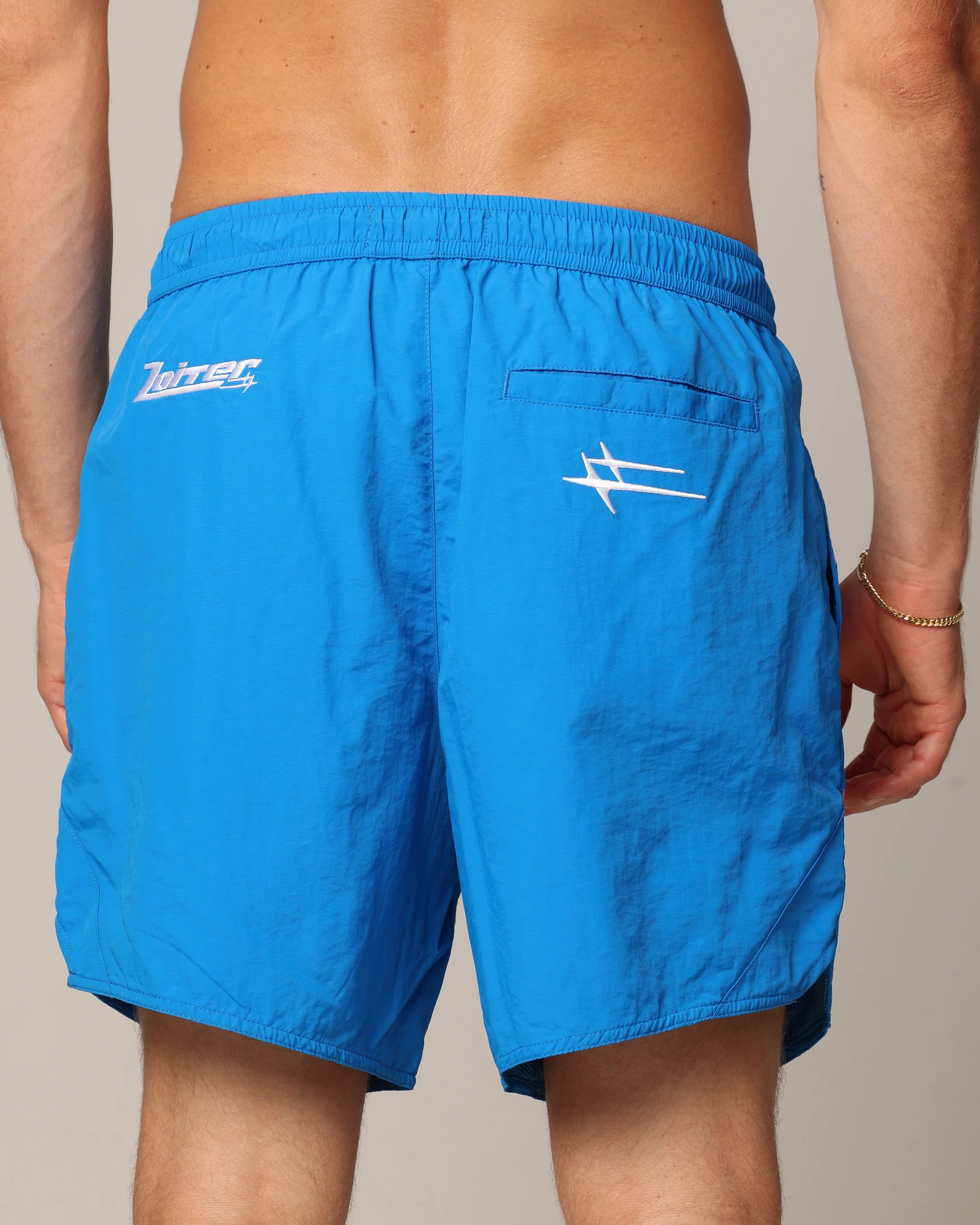 Loiter Rodeo Walk Shorts Blue - Image 8