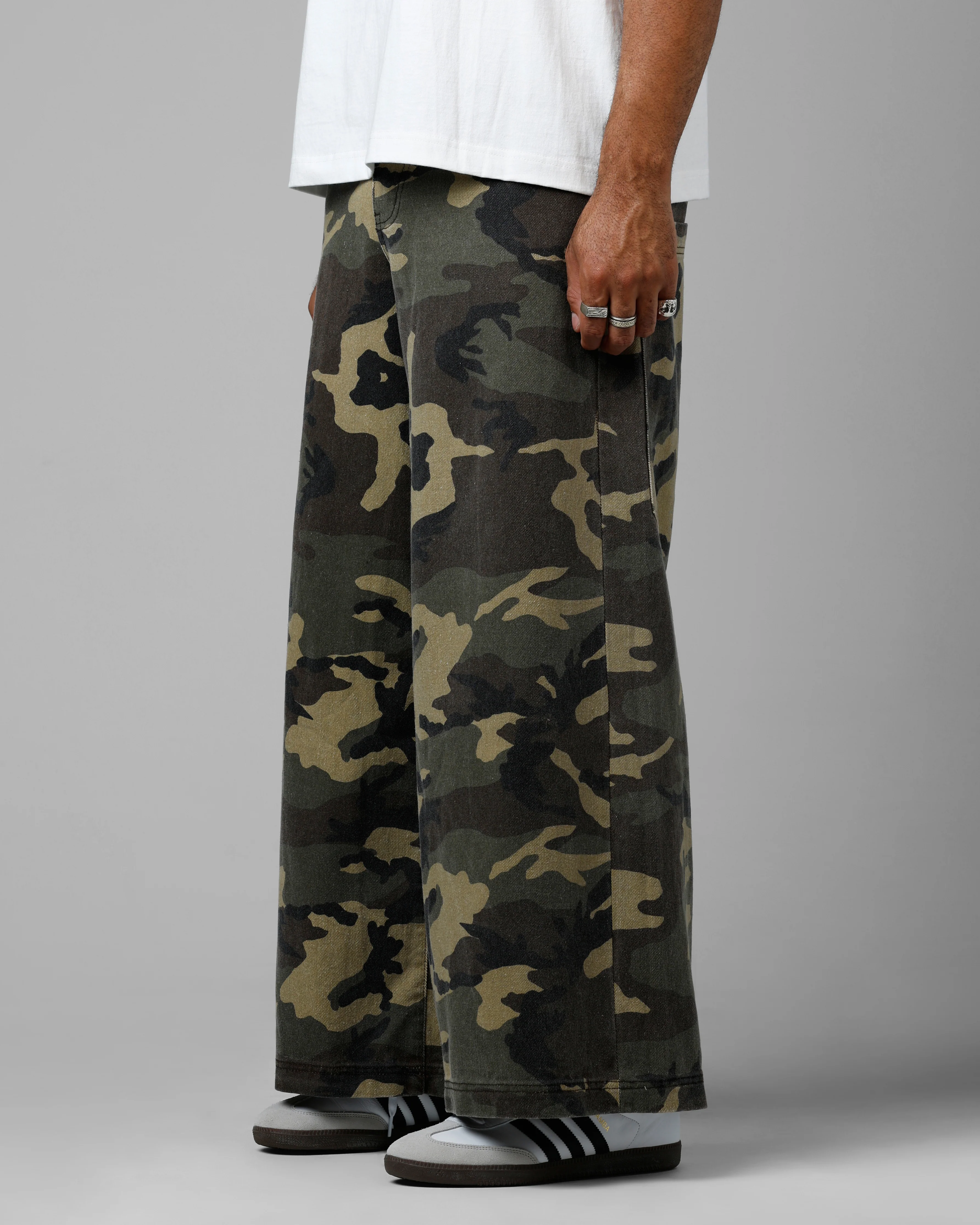 Loiter Skate Jeans Washed Camo - Image 4