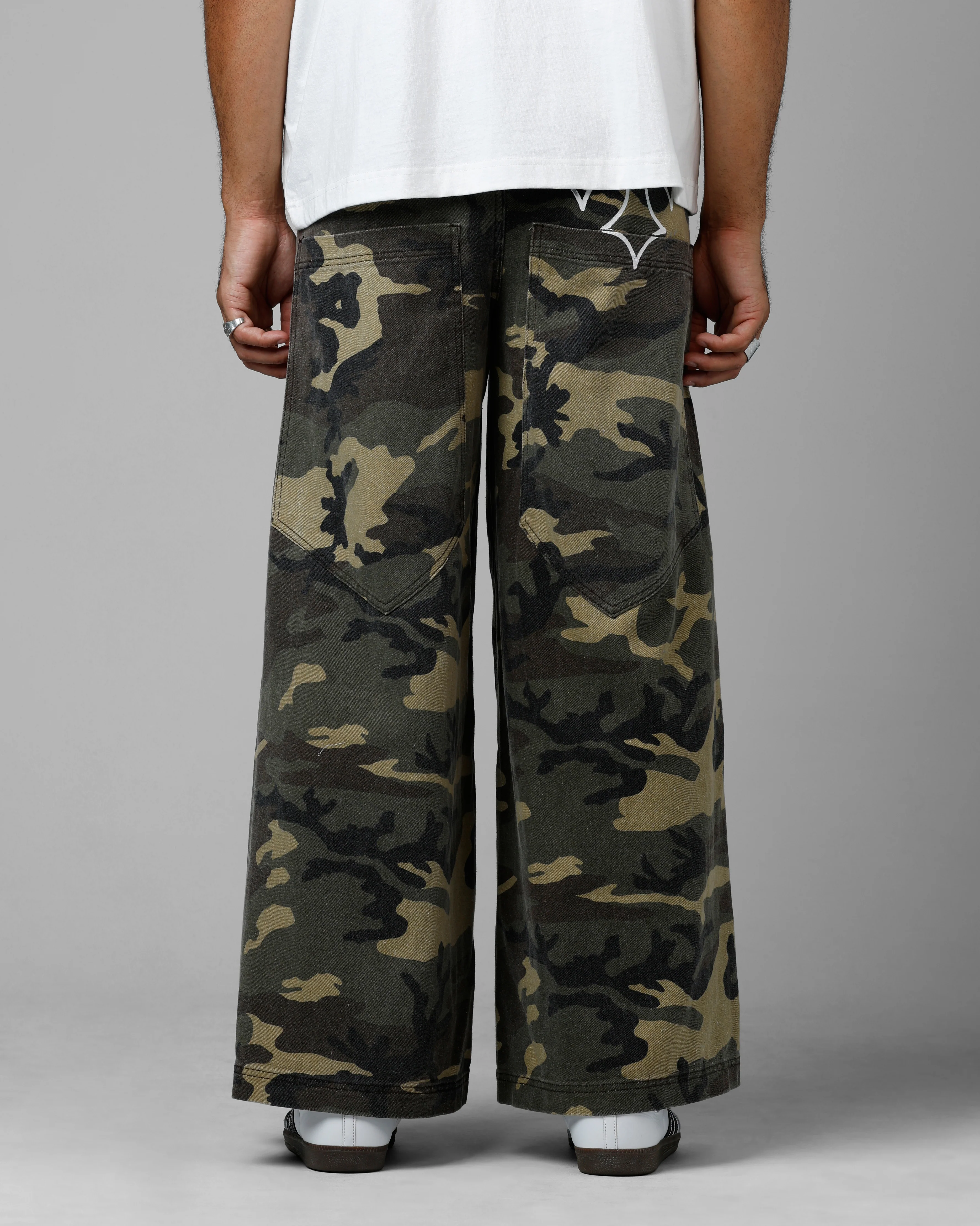 Loiter Skate Jeans Washed Camo - Image 5