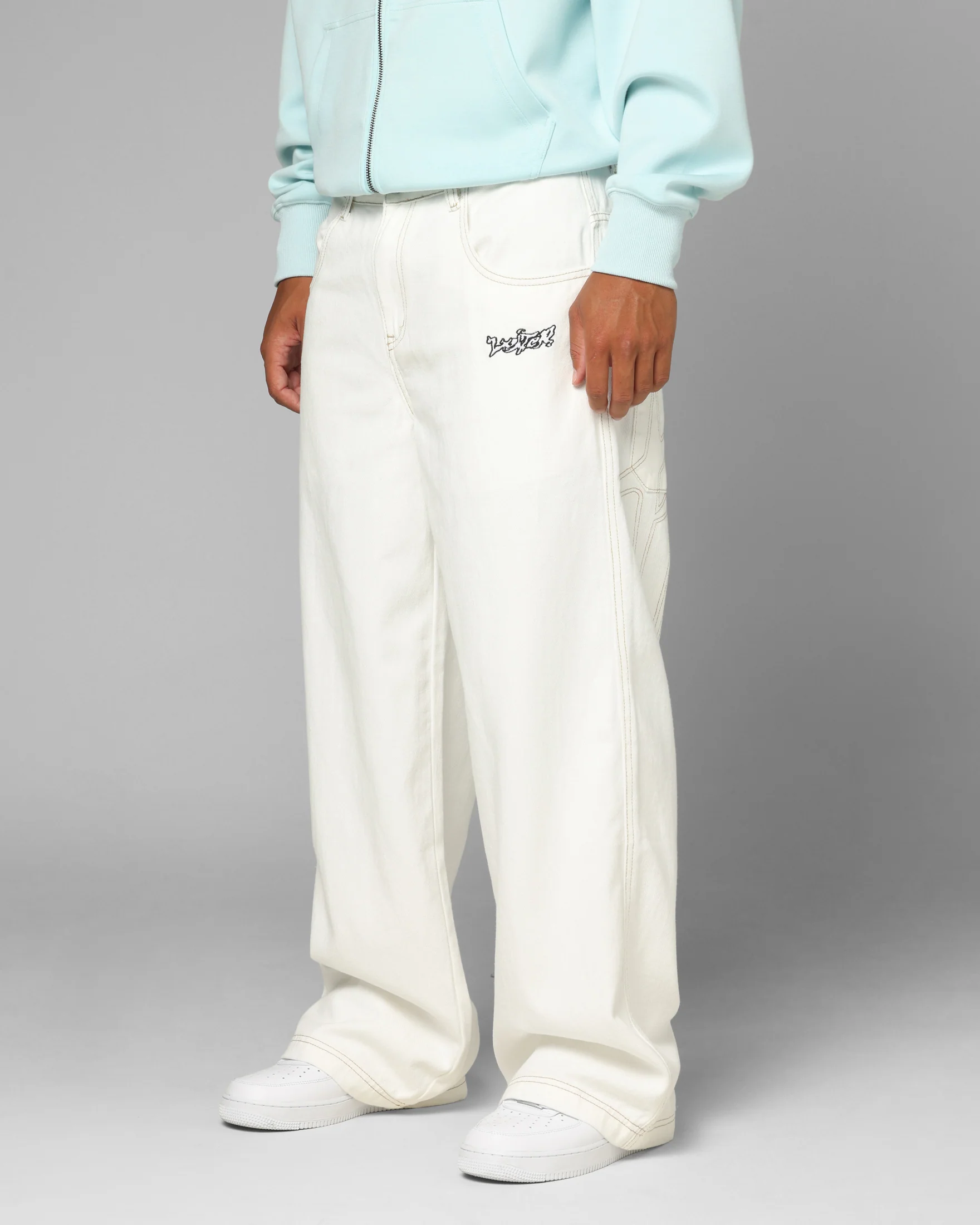 Loiter Star Born Jeans Off White - Image 6