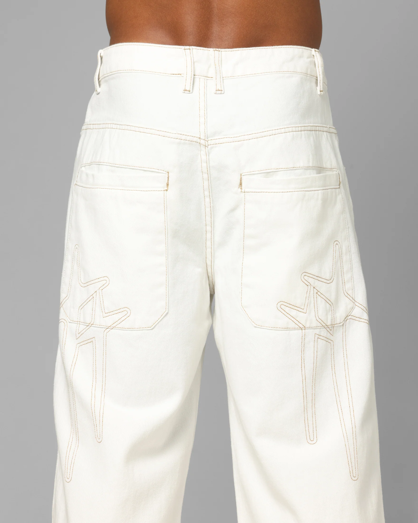 Loiter Star Born Jeans Off White - Image 8