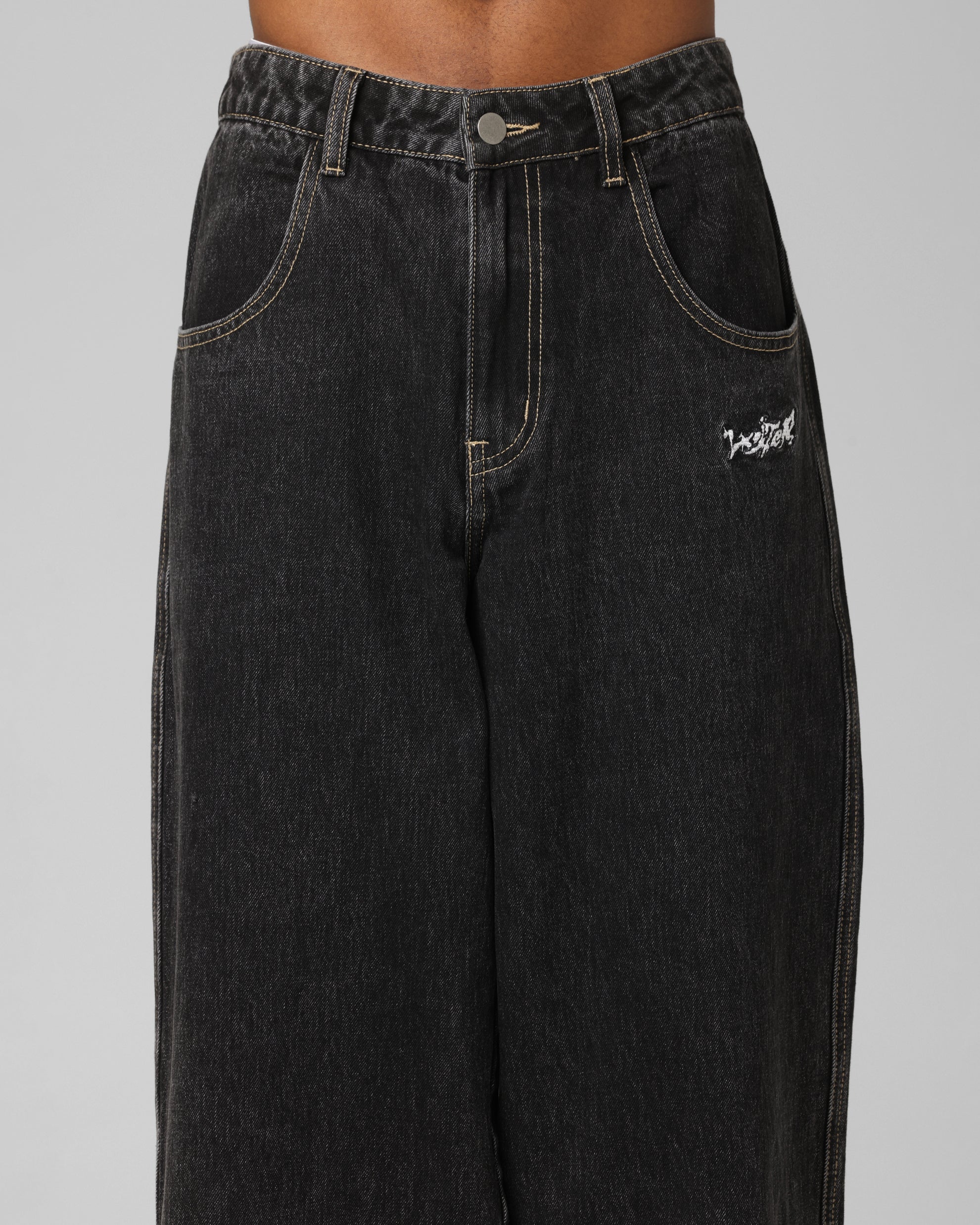 Loiter Star Born Jeans Vintage Black - Image 7