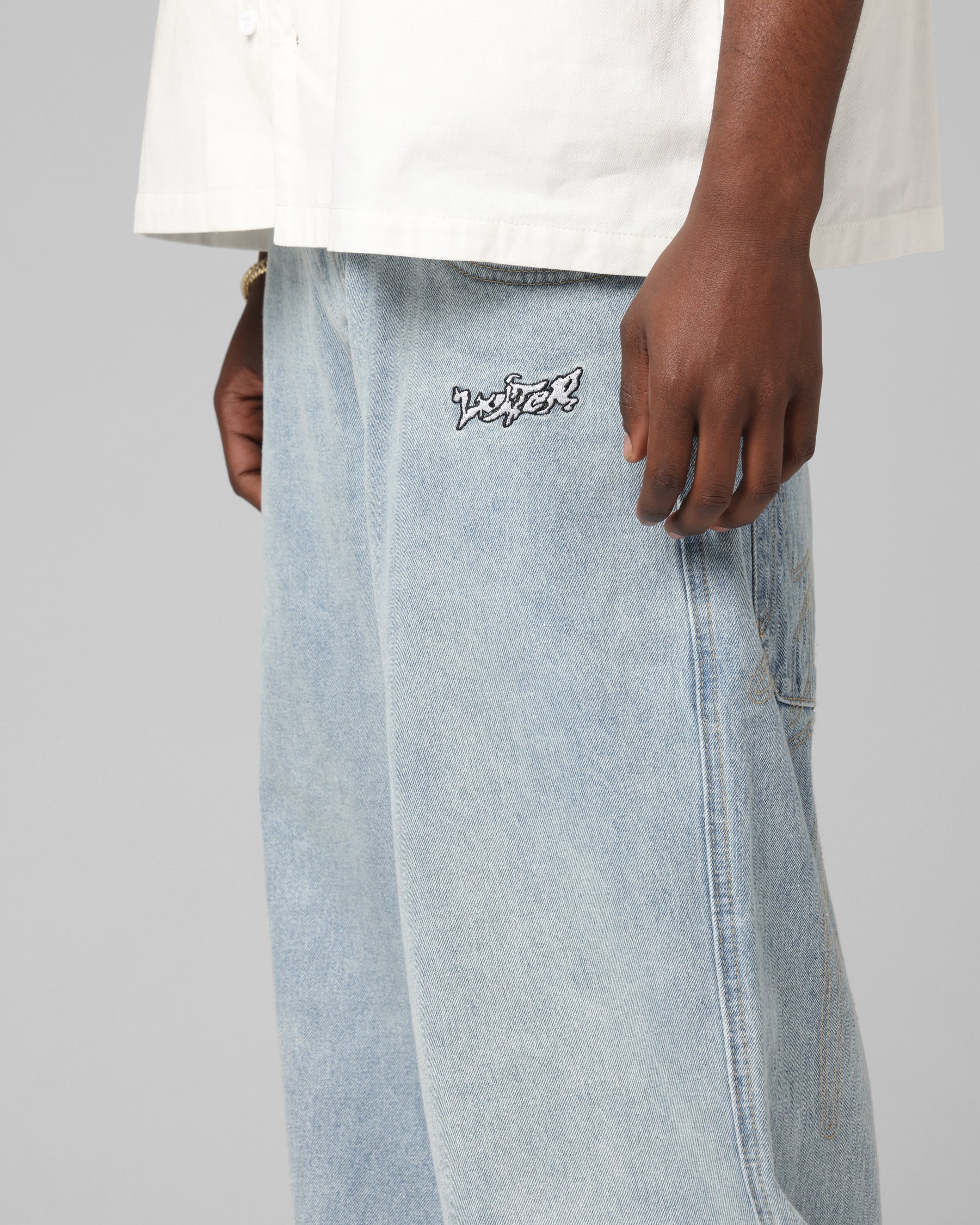 Loiter Star Born Jeans Washed Blue - Image 4