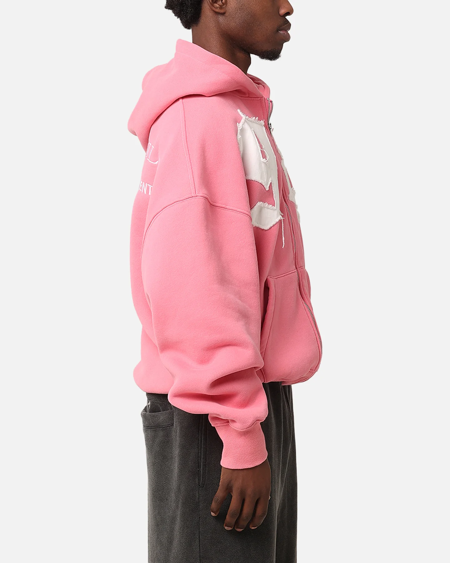 Loiter Star Child Zip Hoodie Pink - Image 5
