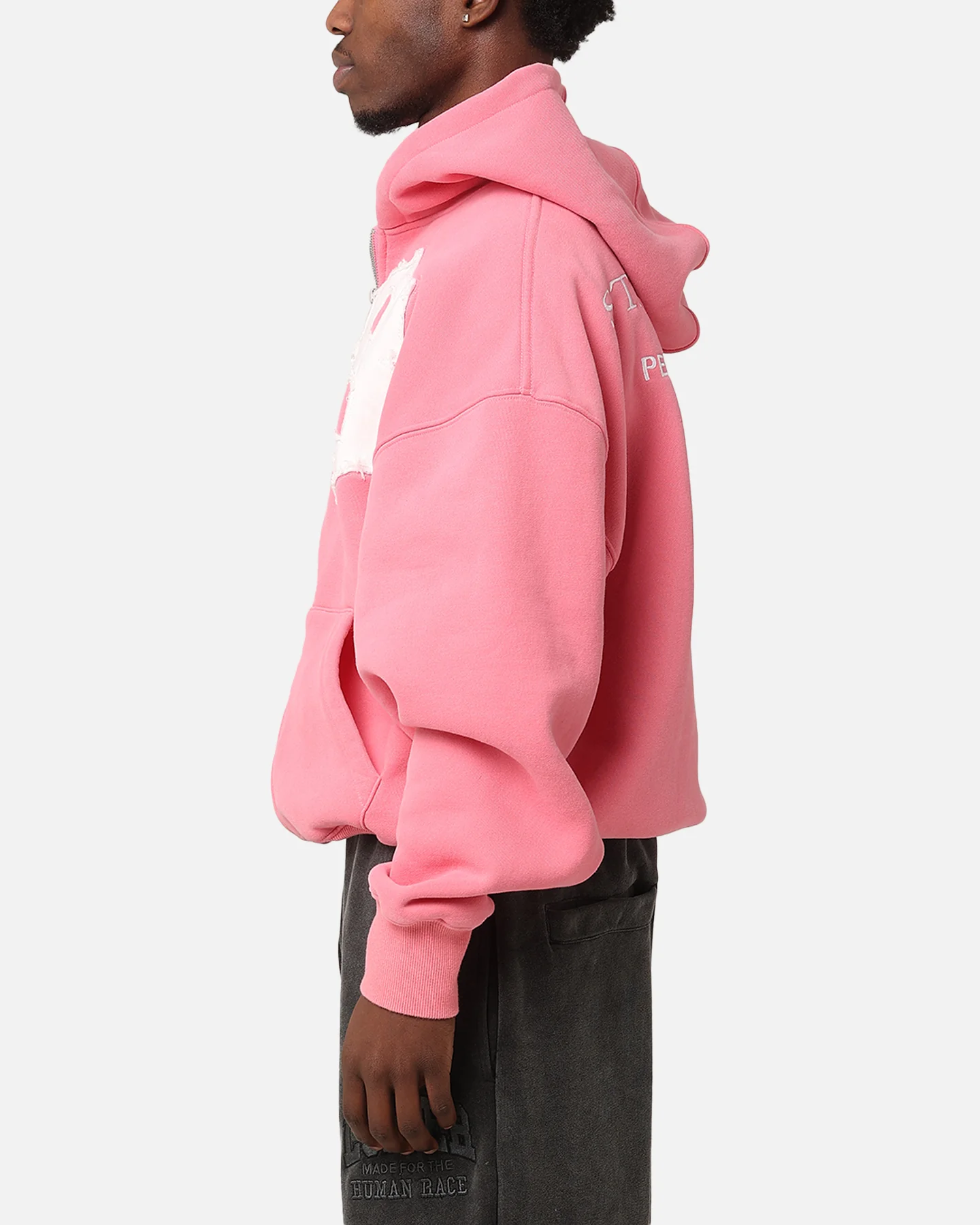 Loiter Star Child Zip Hoodie Pink - Image 6