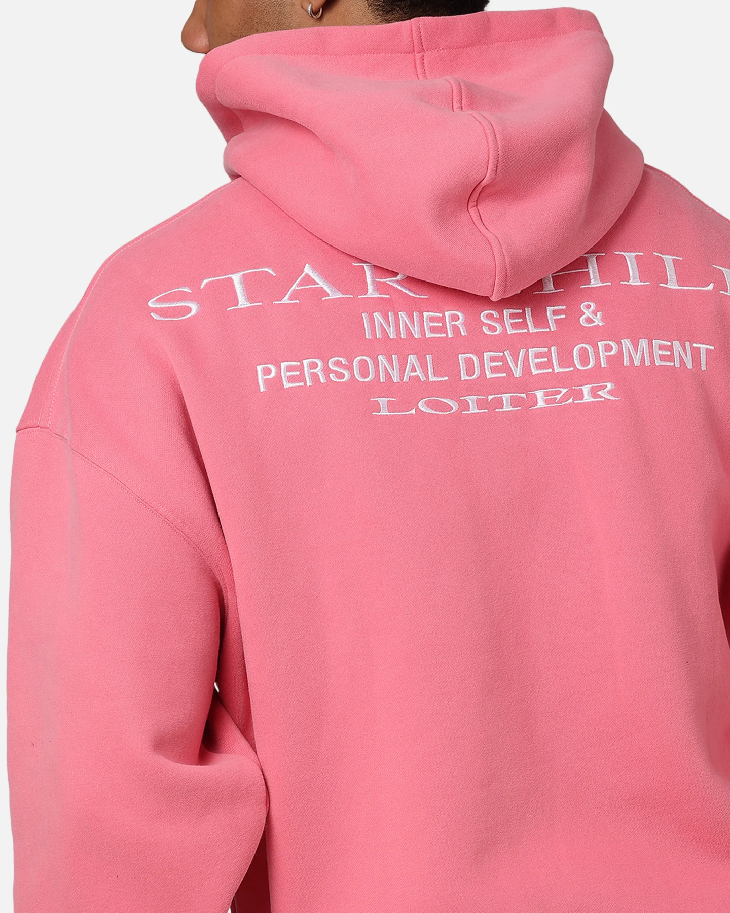 Loiter Star Child Zip Hoodie Pink - Image 8