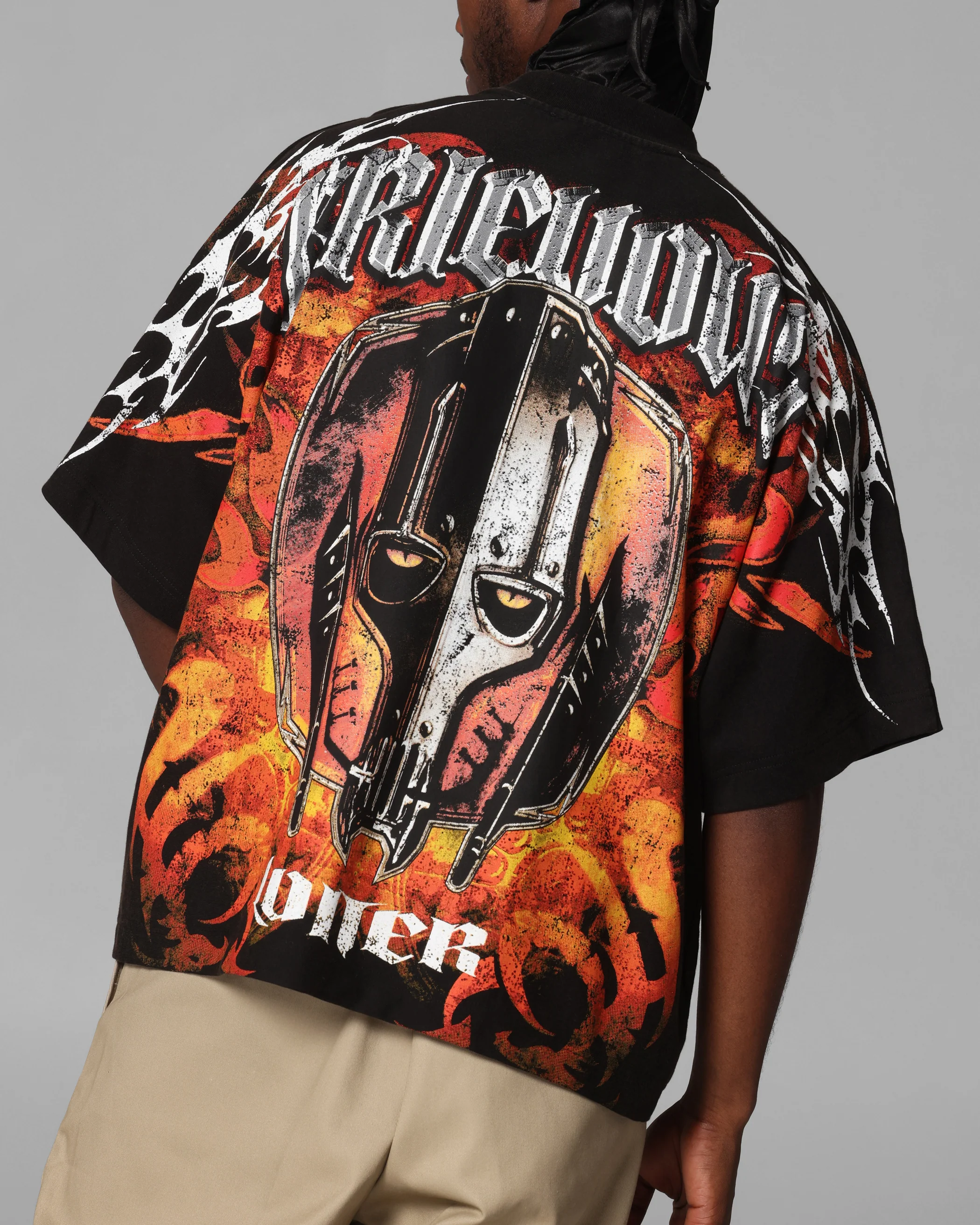 Loiter Star Wars Grievous Vintage T-Shirt Black/Red - Image 7