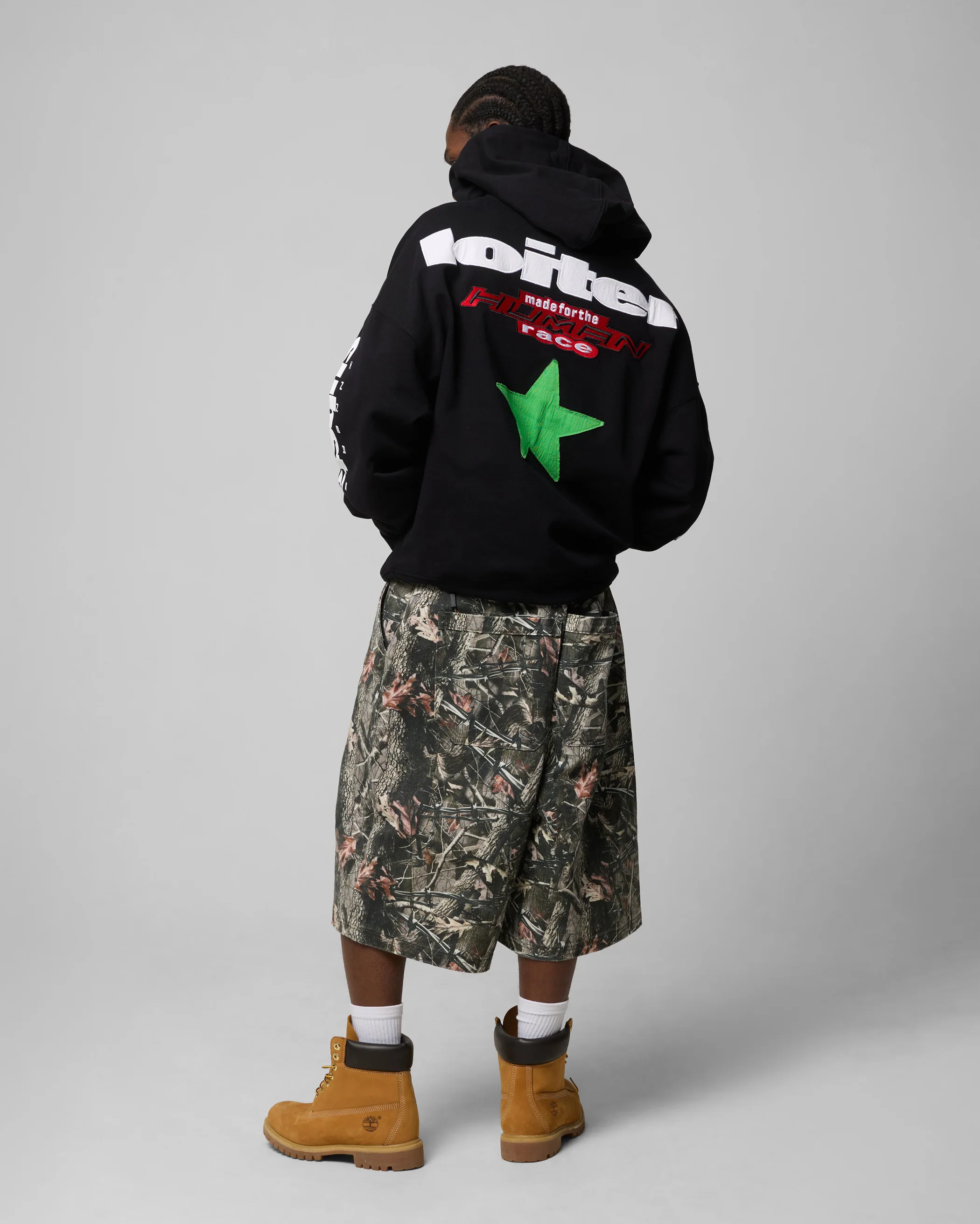 Loiter Substance Hoodie Black - Image 4