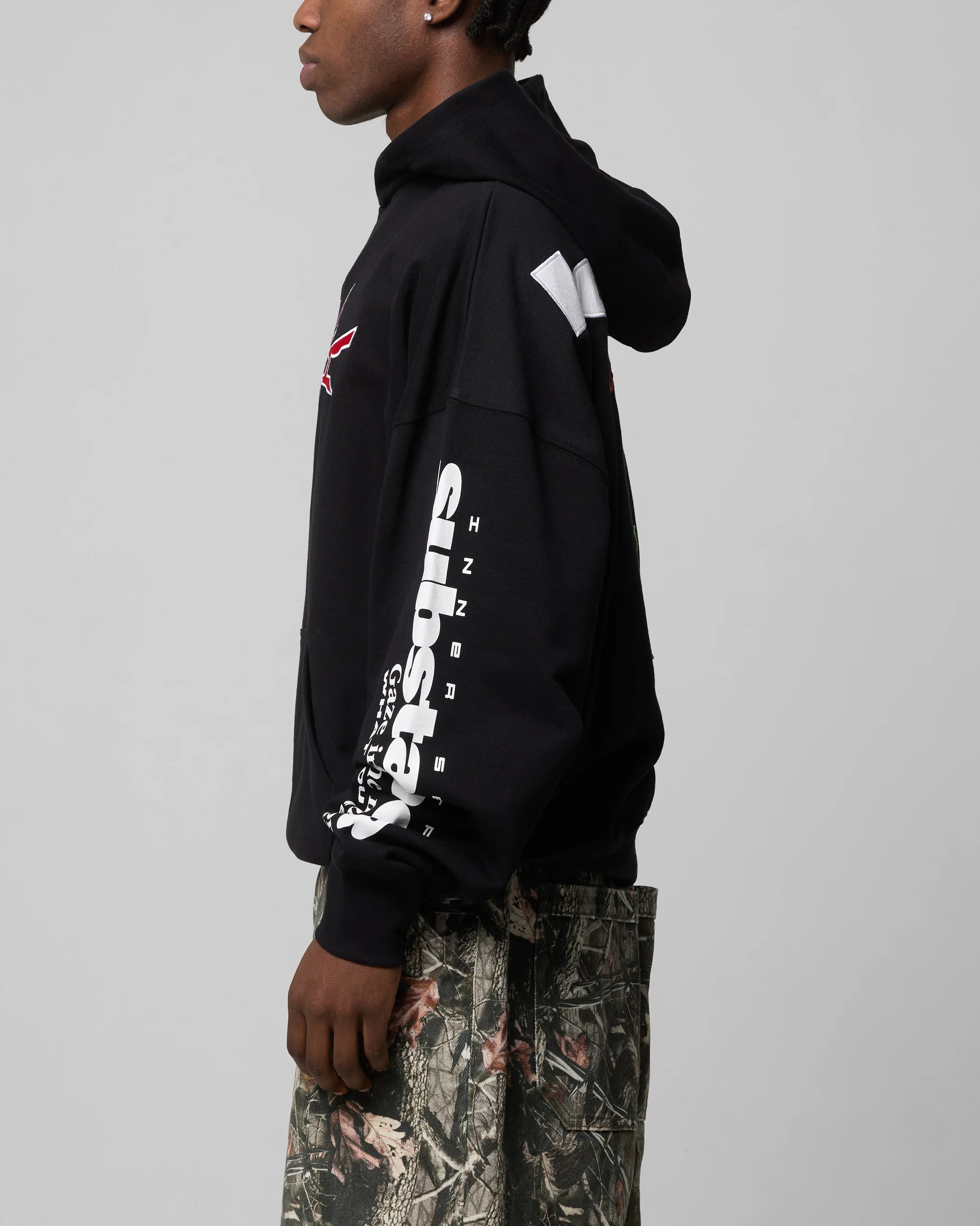 Loiter Substance Hoodie Black - Image 6