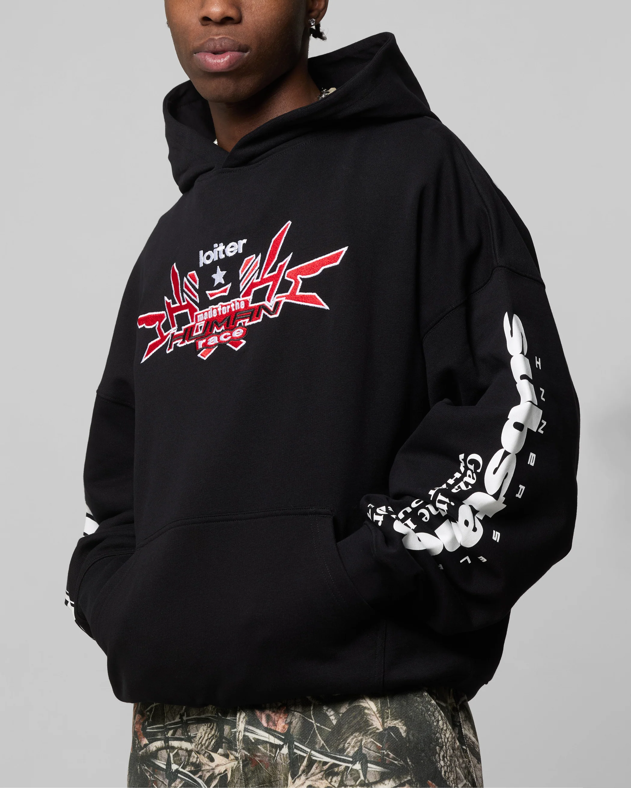 Loiter Substance Hoodie Black - Image 7