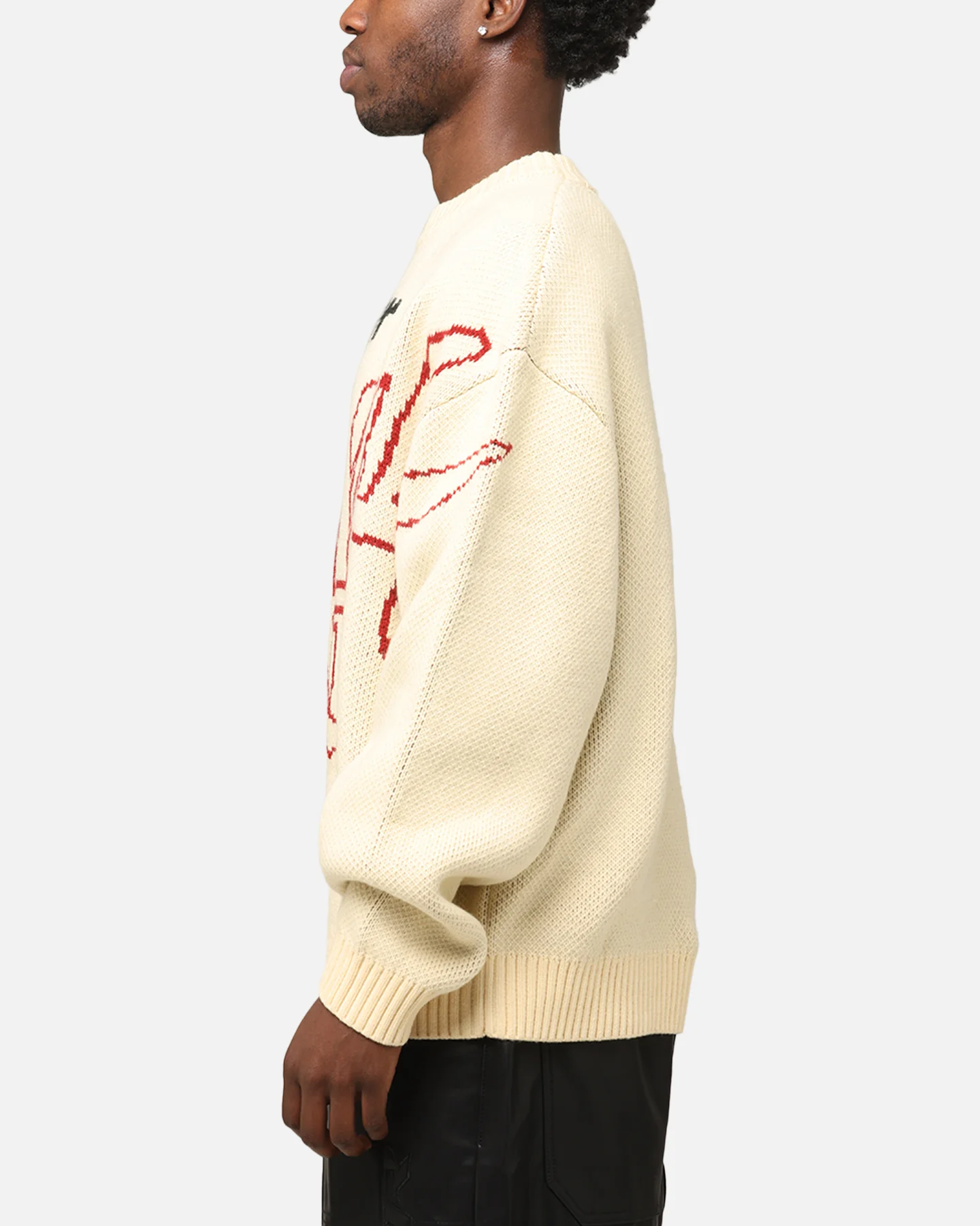 Loiter Substance Knit Sweater Off White - Image 5
