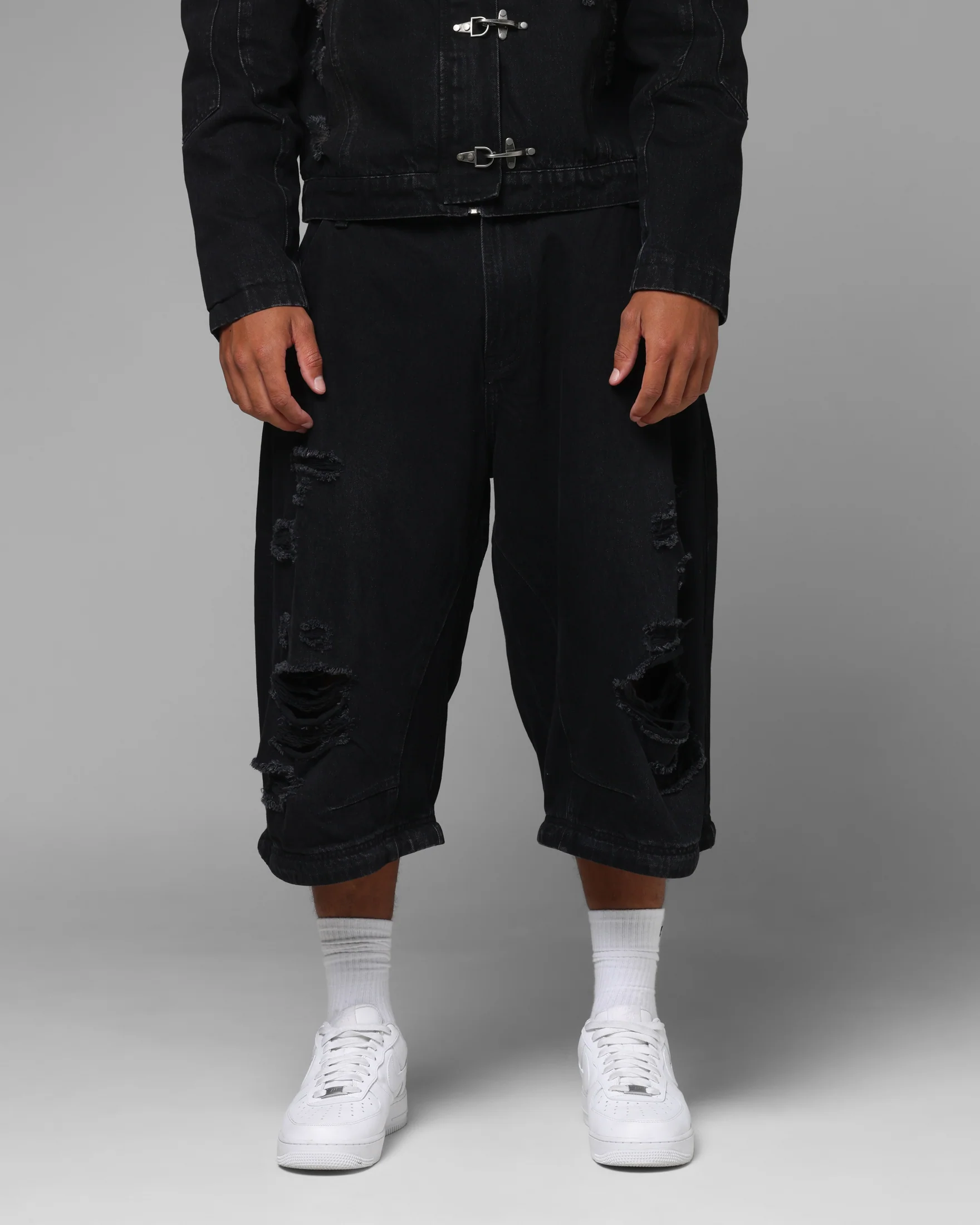 Loiter Thrasher Pants Washed Black - Image 10